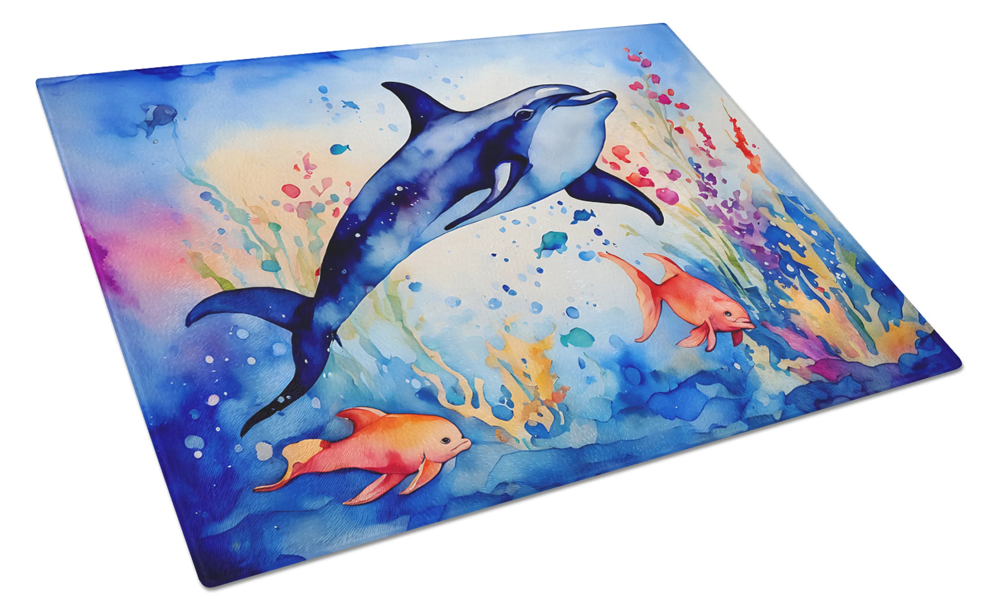 Nautical Collection Glass Cutting Board - Size: LARGE | Pack Of: 1 | Collection name: Nautical collection