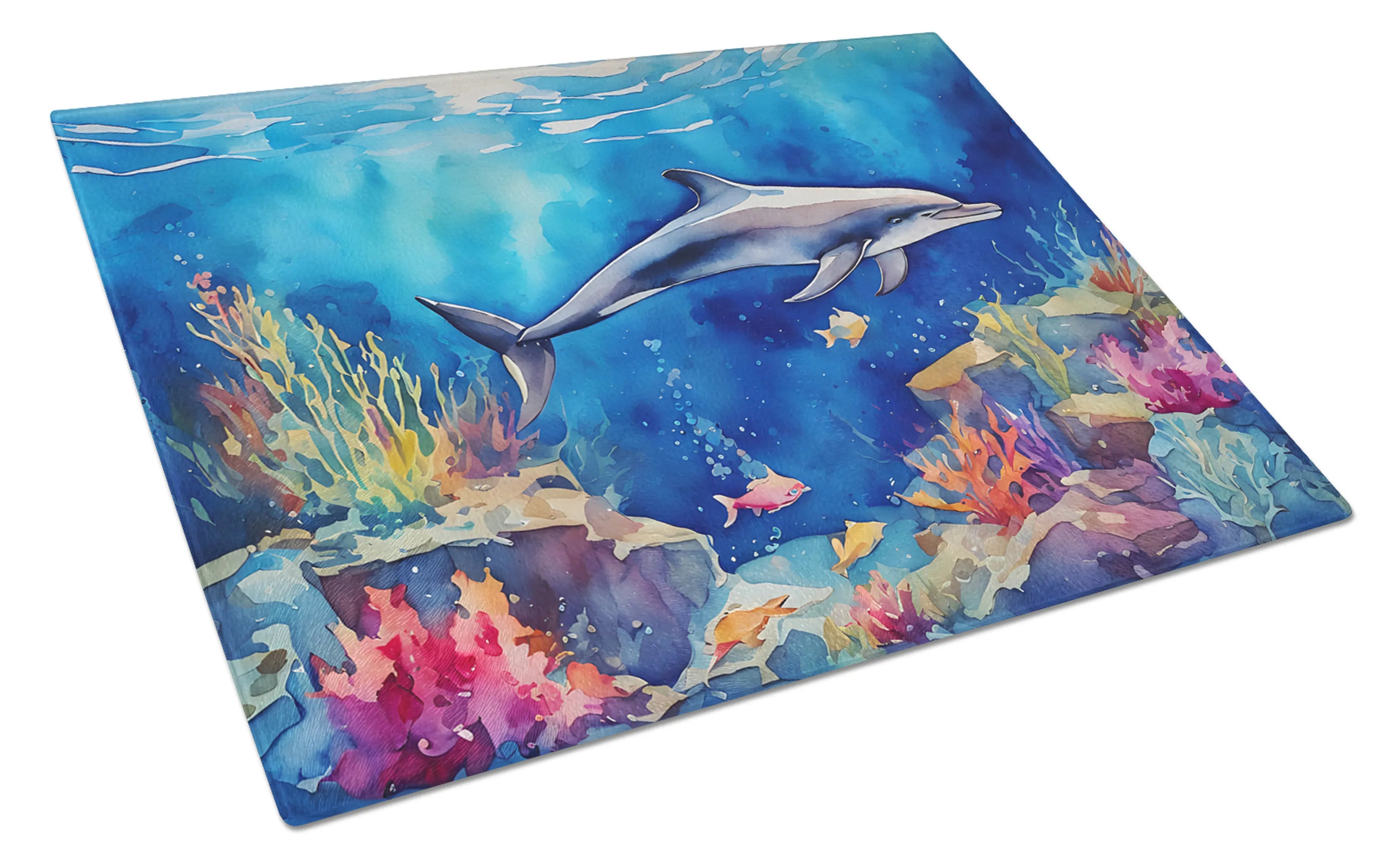 Nautical Collection Glass Cutting Board - Size: LARGE | Pack Of: 1 | Collection name: Nautical collection