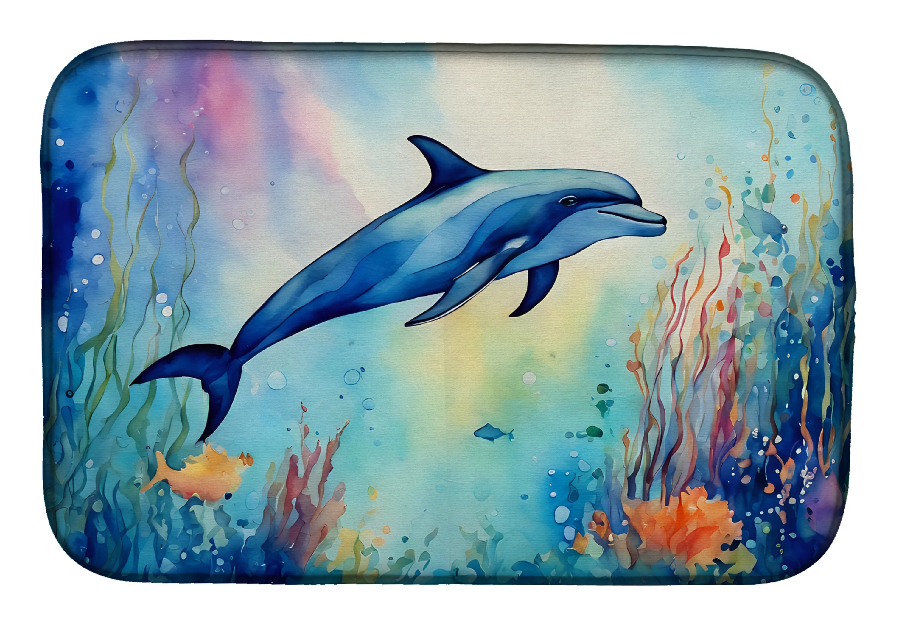 Nautical Collection Dish Drying Mat - Size: 14  X 21" | Pack Of: 1 | Collection name: Nautical collection