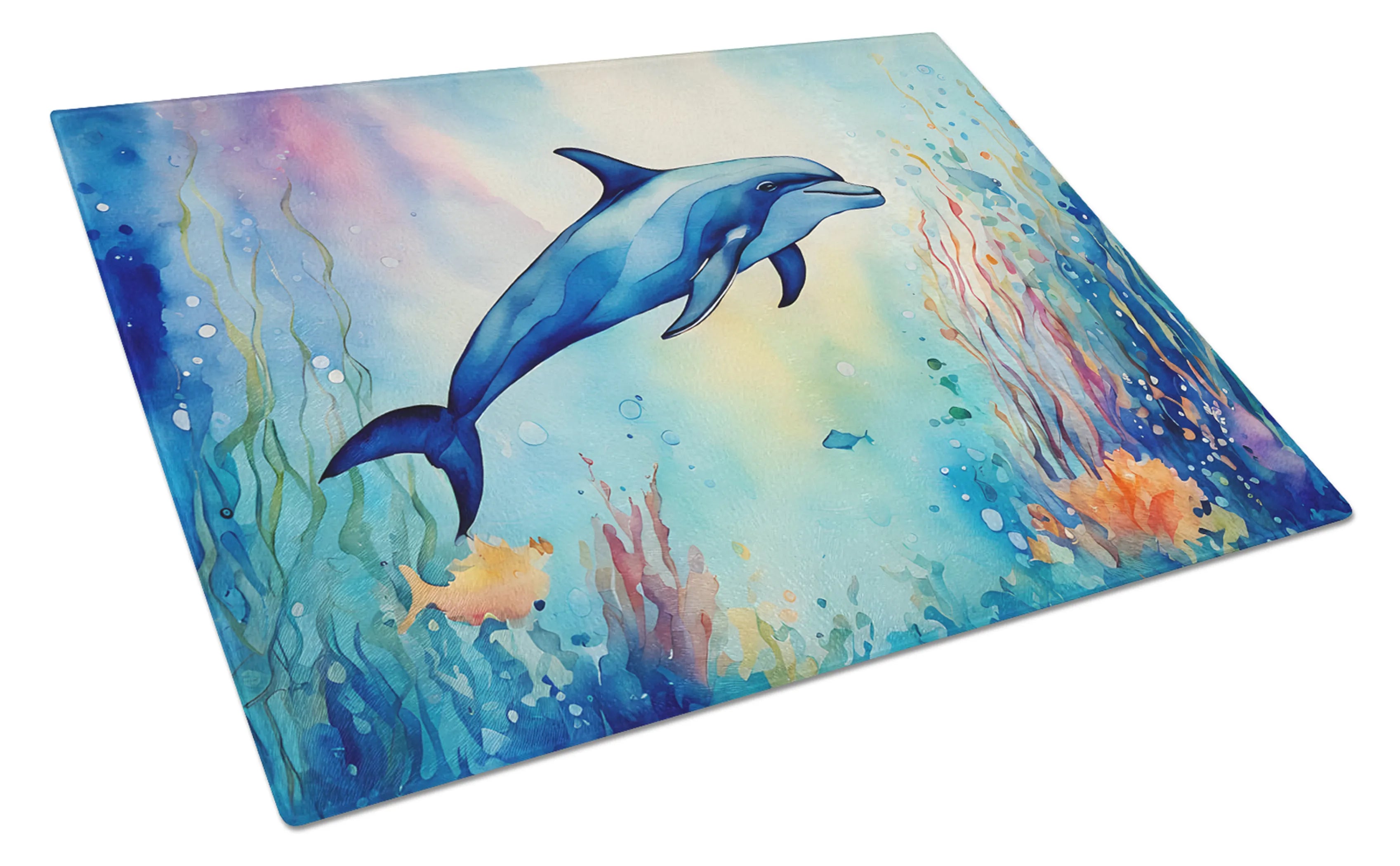 Nautical Collection Glass Cutting Board - Size: LARGE | Pack Of: 1 | Collection name: Nautical collection