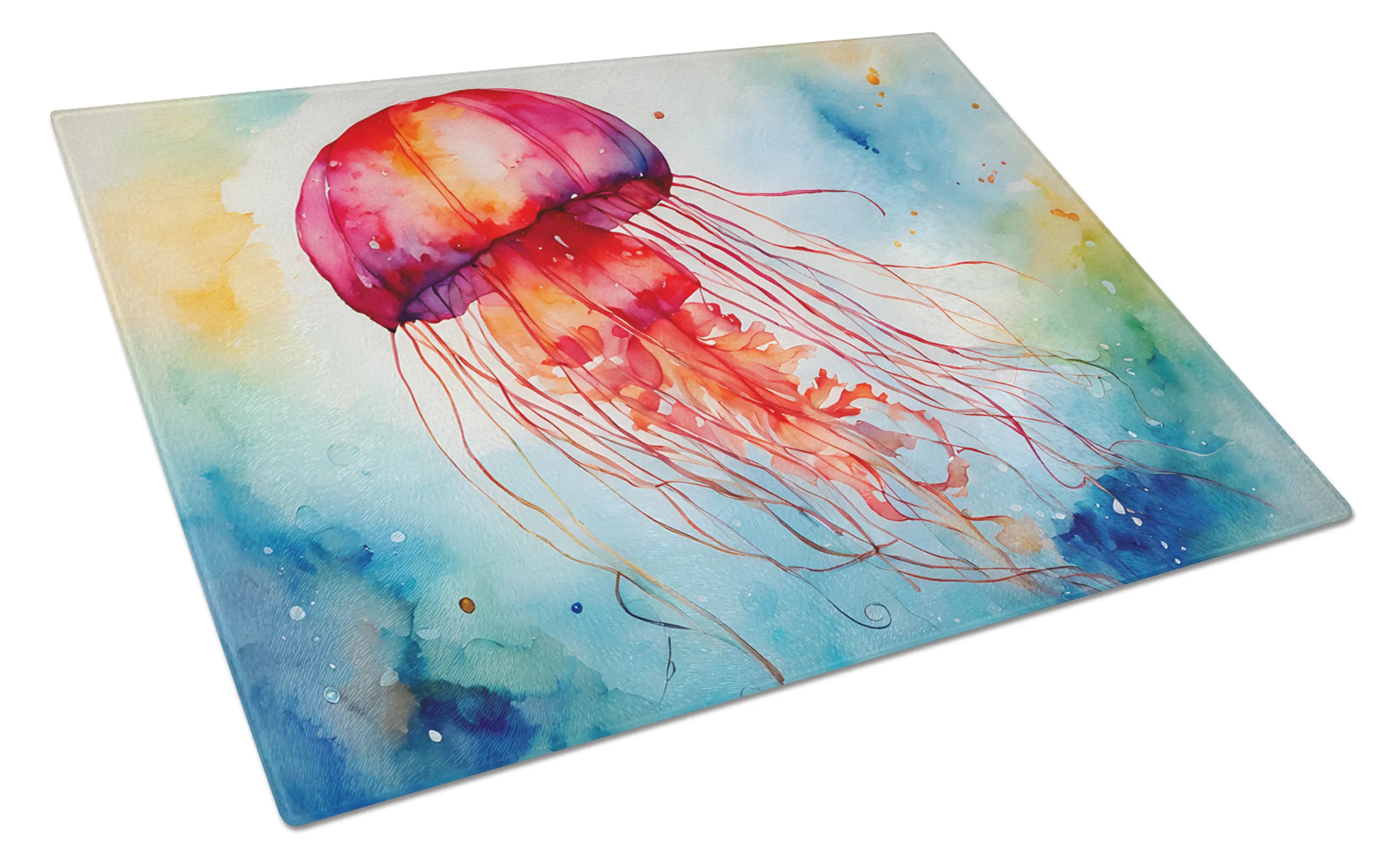 Nautical Collection Glass Cutting Board - Size: LARGE | Pack Of: 1 | Collection name: Nautical collection
