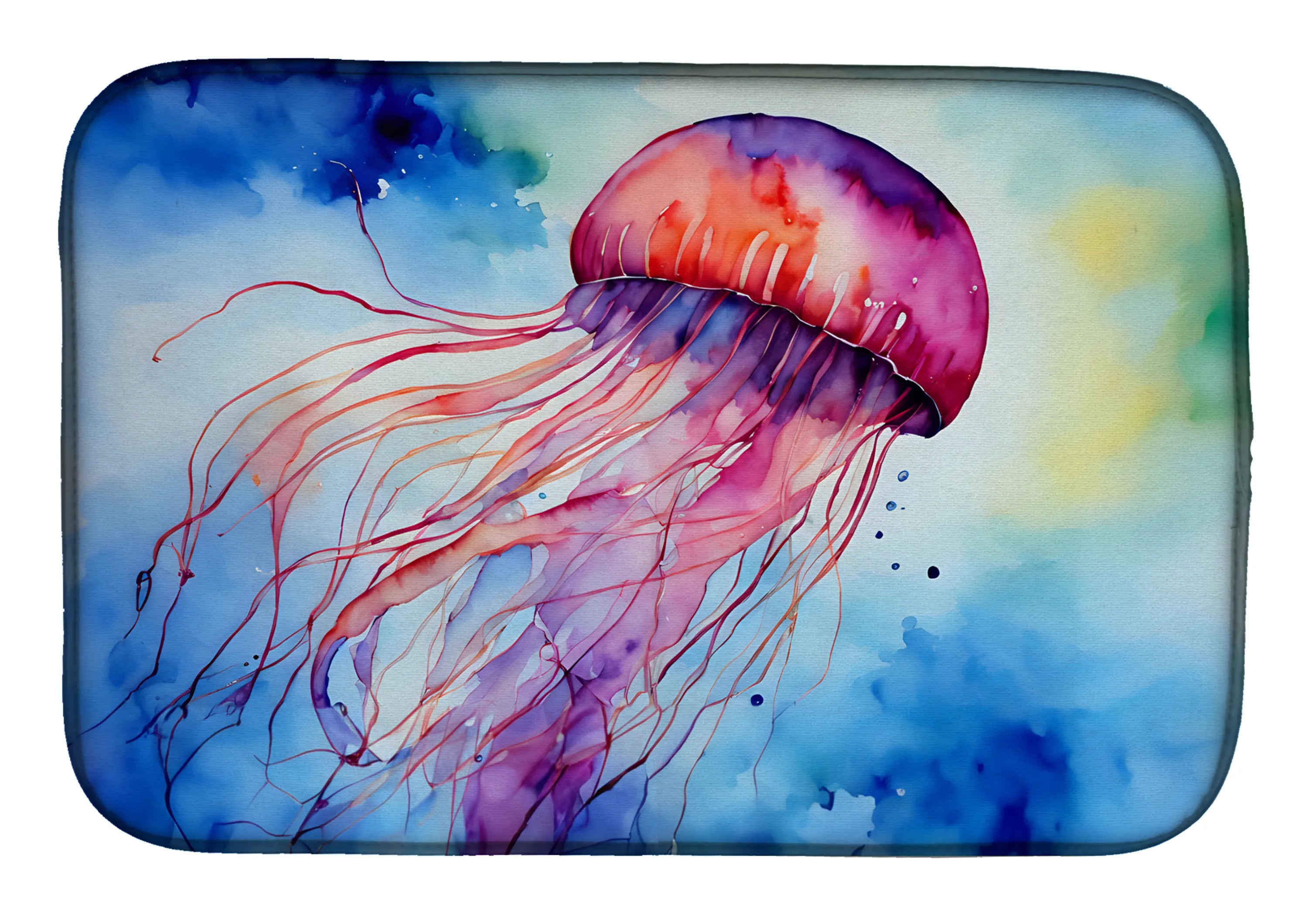 Nautical Collection Dish Drying Mat - Size: 14  X 21" | Pack Of: 1 | Collection name: Nautical collection
