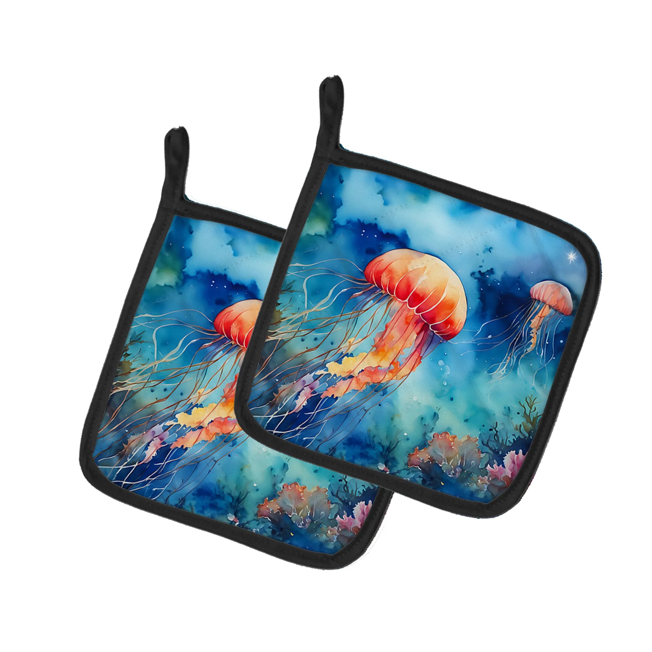 Nautical Collection Pair of Pot Holders - Size: 7.5HX7.5W | Pack Of: 1 | Collection name: Nautical collection