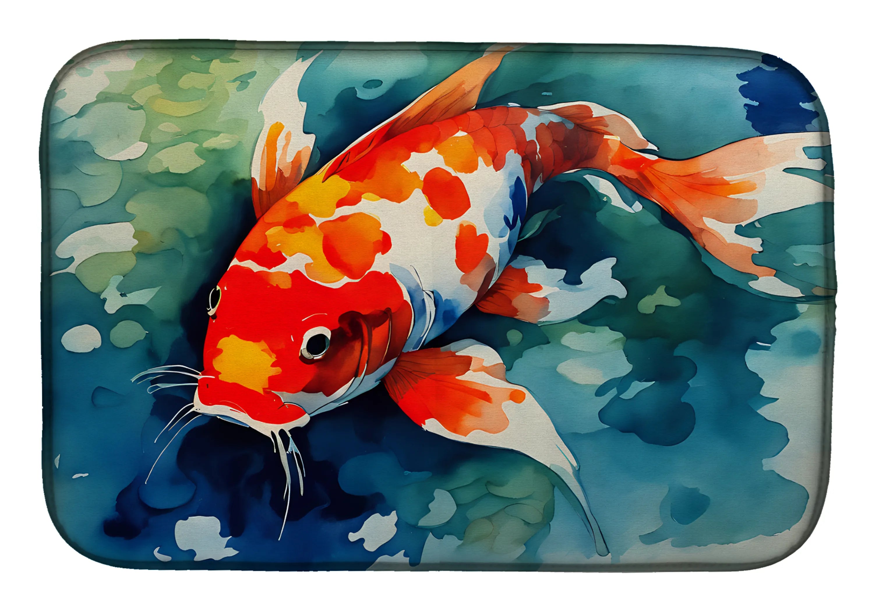 Nautical Collection Dish Drying Mat - Size: 14  X 21" | Pack Of: 1 | Collection name: Nautical collection