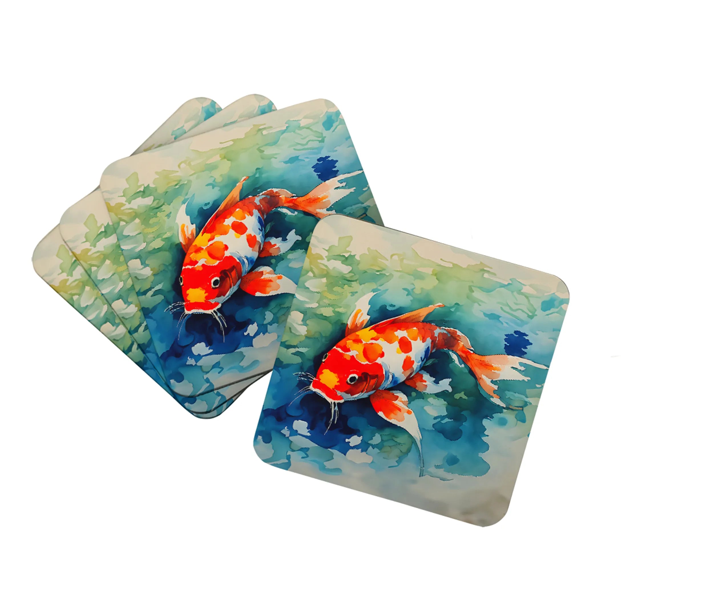 Nautical Collection Foam Coasters - Size: 3.5 | Pack Of: 1 | Collection name: Nautical collection