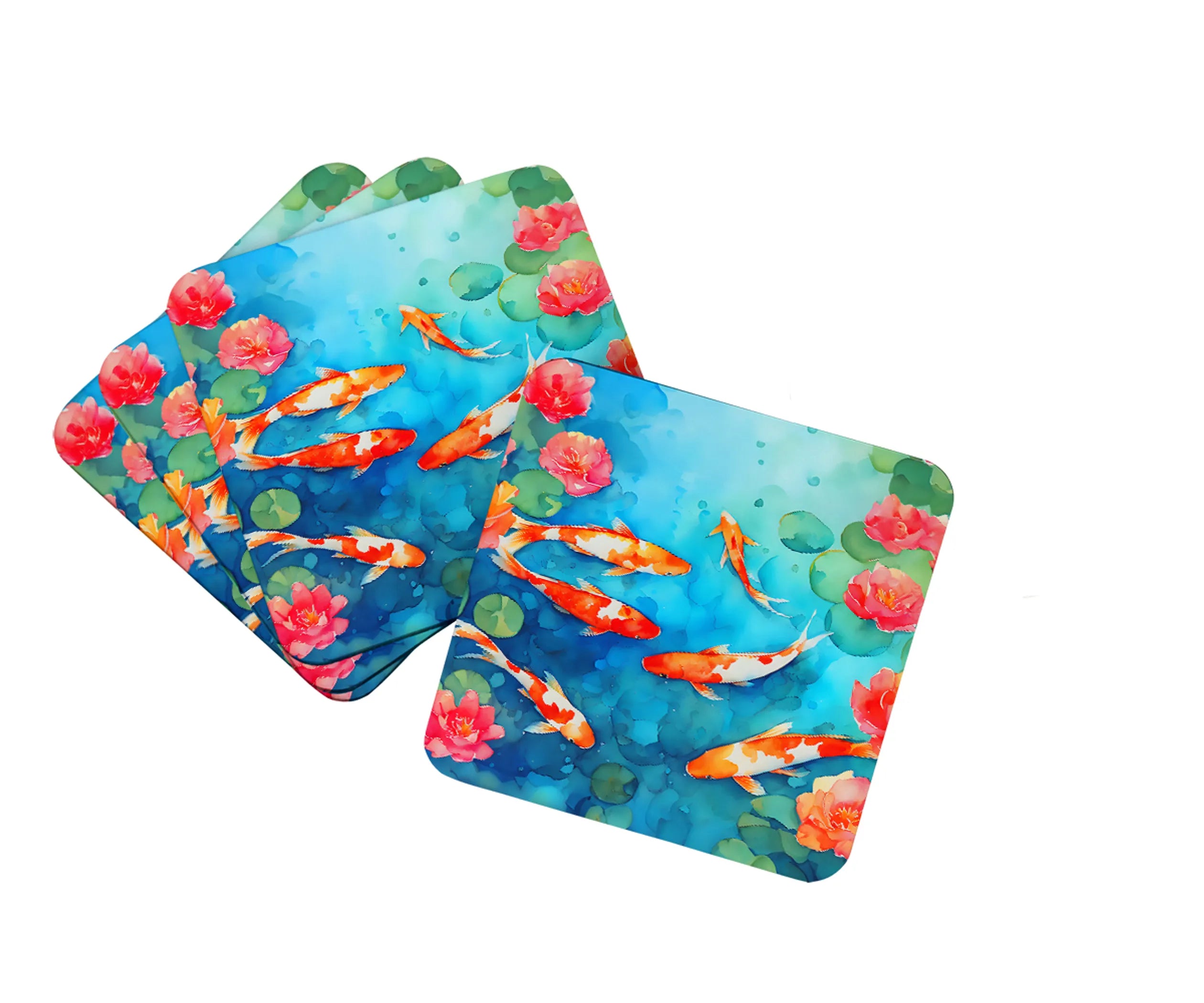 Nautical Collection Foam Coasters - Size: 3.5 | Pack Of: 1 | Collection name: Nautical collection