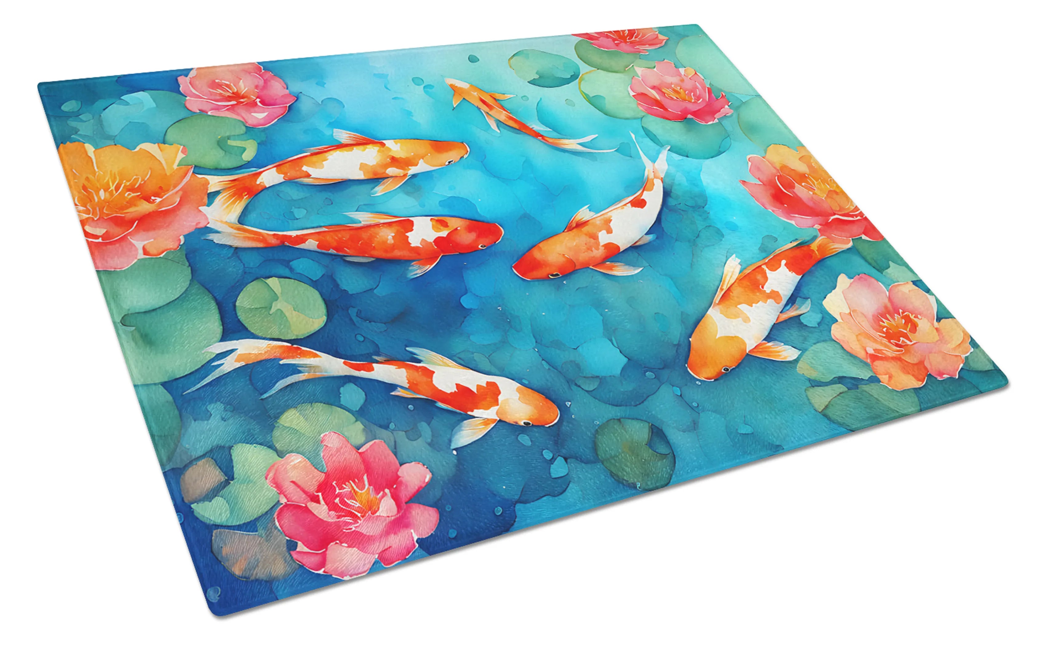 Nautical Collection Glass Cutting Board - Size: LARGE | Pack Of: 1 | Collection name: Nautical collection