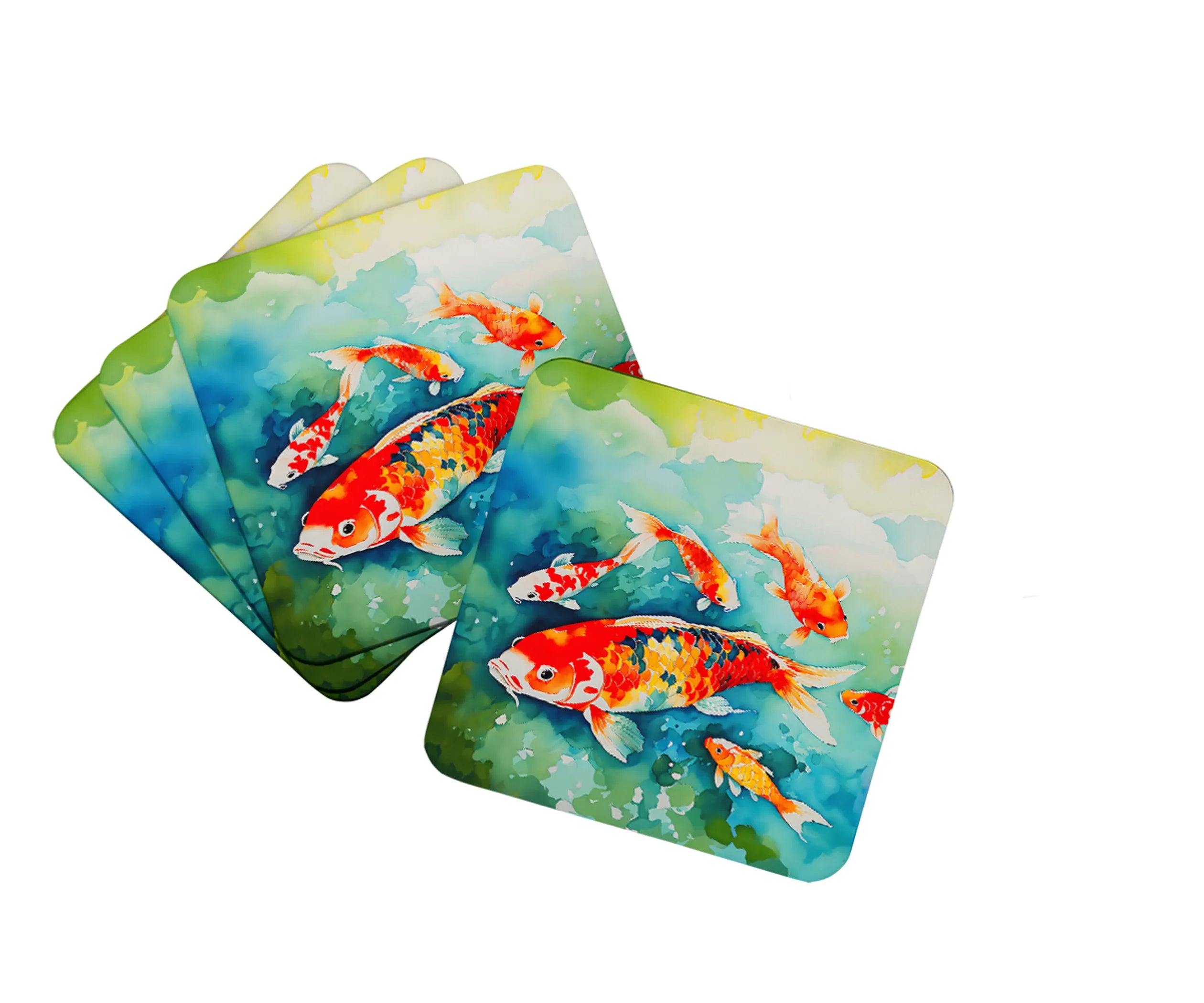 Nautical Collection Foam Coasters - Size: 3.5 | Pack Of: 1 | Collection name: Nautical collection