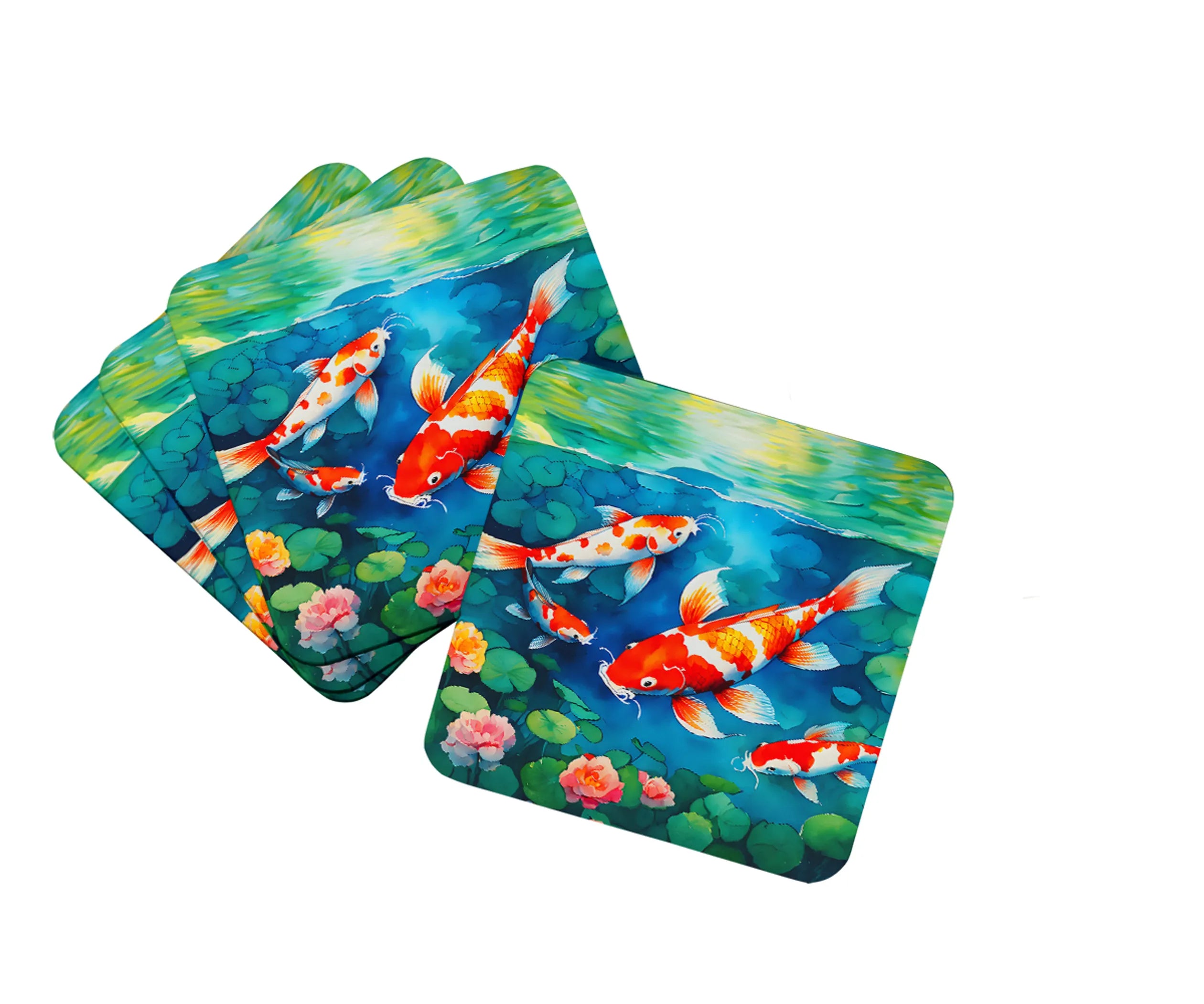 Nautical Collection Foam Coasters - Size: 3.5 | Pack Of: 1 | Collection name: Nautical collection
