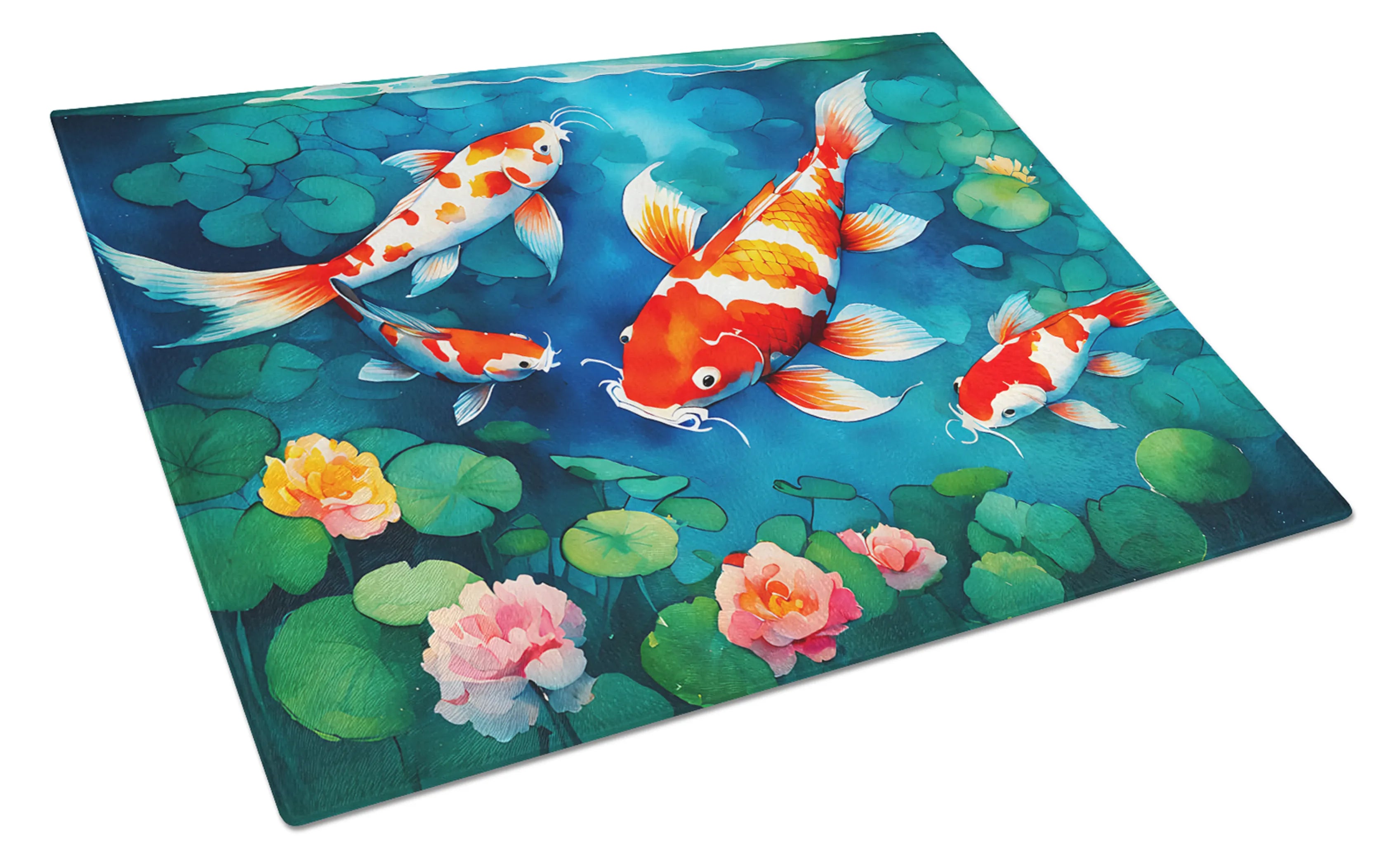 Nautical Collection Glass Cutting Board - Size: LARGE | Pack Of: 1 | Collection name: Nautical collection
