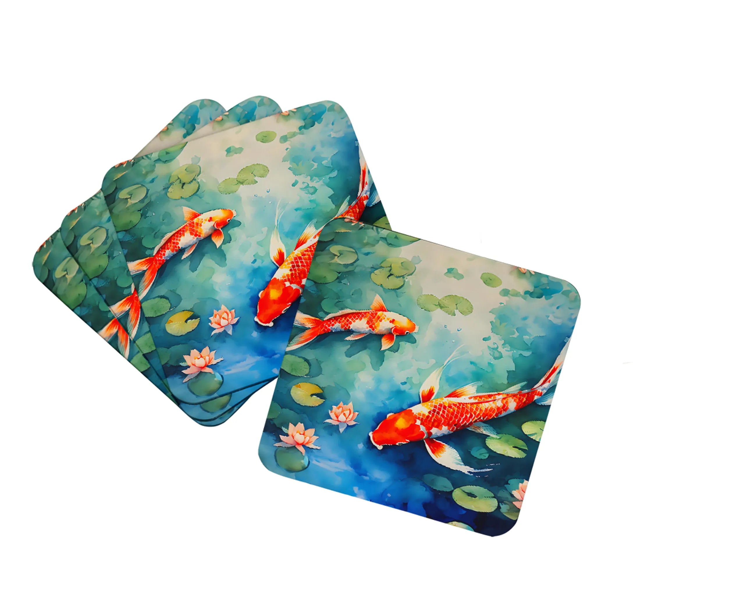 Nautical Collection Foam Coasters - Size: 3.5 | Pack Of: 1 | Collection name: Nautical collection