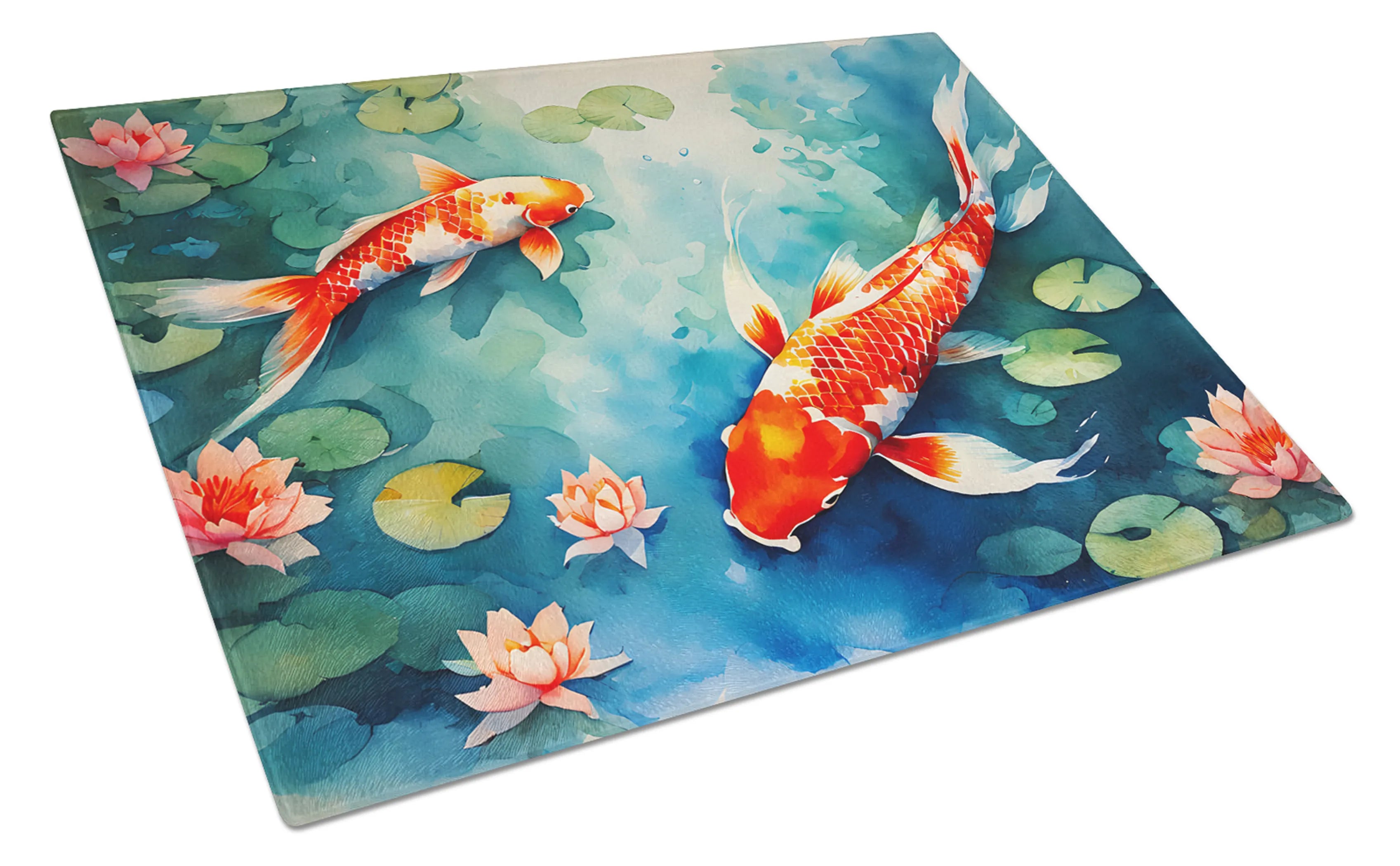 Nautical Collection Glass Cutting Board - Size: LARGE | Pack Of: 1 | Collection name: Nautical collection