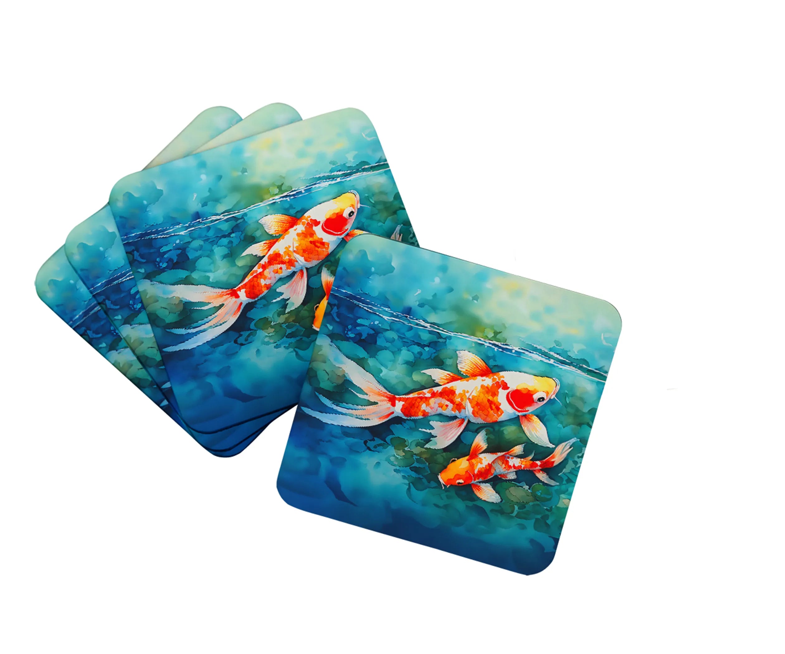 Nautical Collection Foam Coasters - Size: 3.5 | Pack Of: 1 | Collection name: Nautical collection