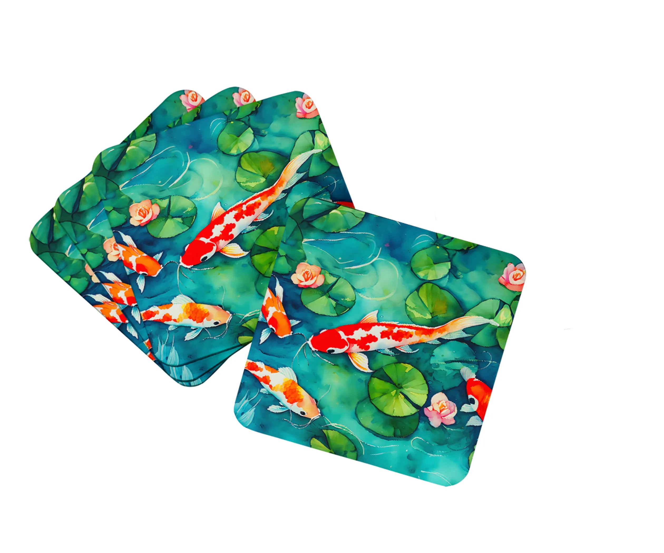 Nautical Collection Foam Coasters - Size: 3.5 | Pack Of: 1 | Collection name: Nautical collection