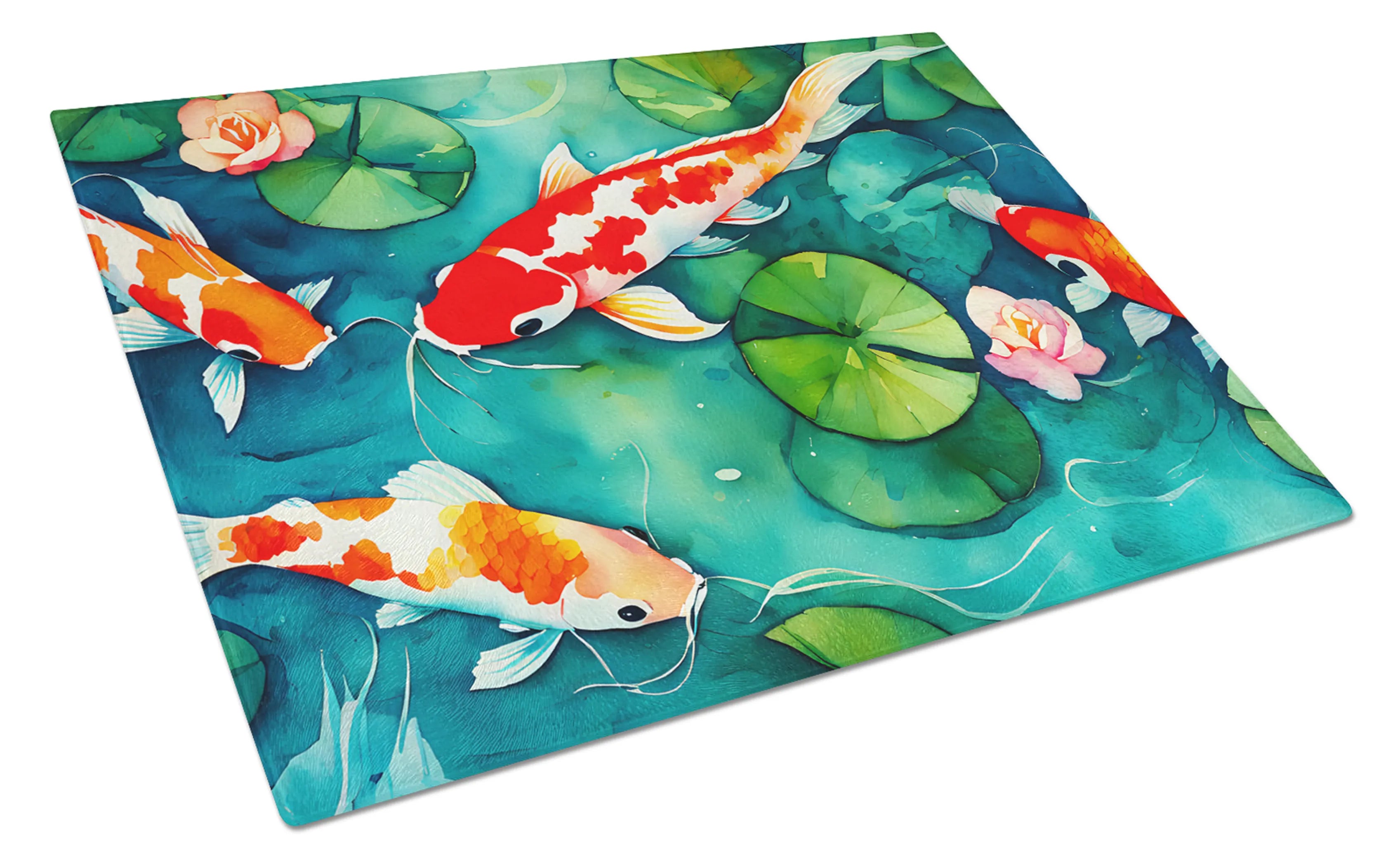 Nautical Collection Glass Cutting Board - Size: LARGE | Pack Of: 1 | Collection name: Nautical collection