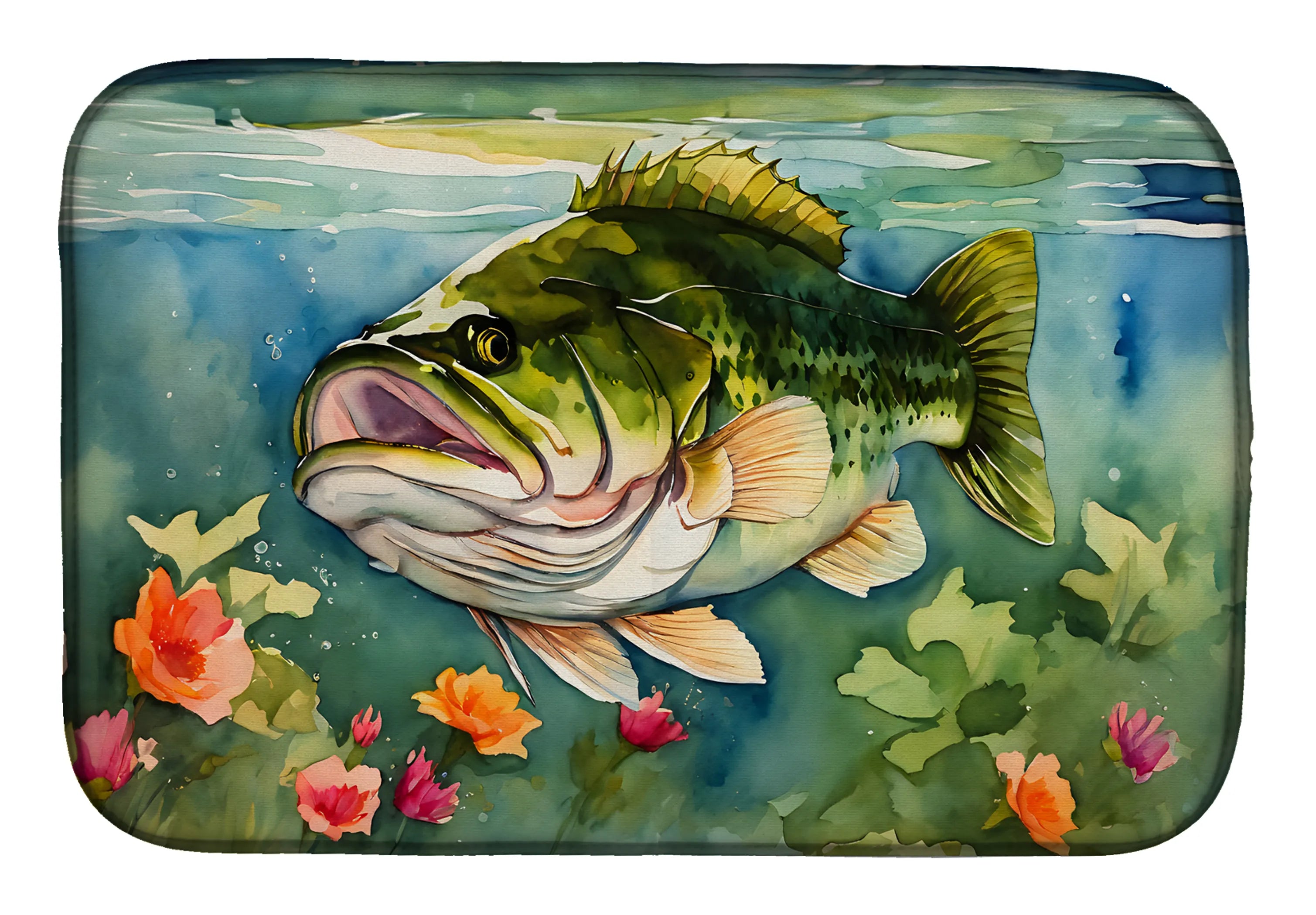 Nautical Collection Dish Drying Mat - Size: 14  X 21" | Pack Of: 1 | Collection name: Nautical collection