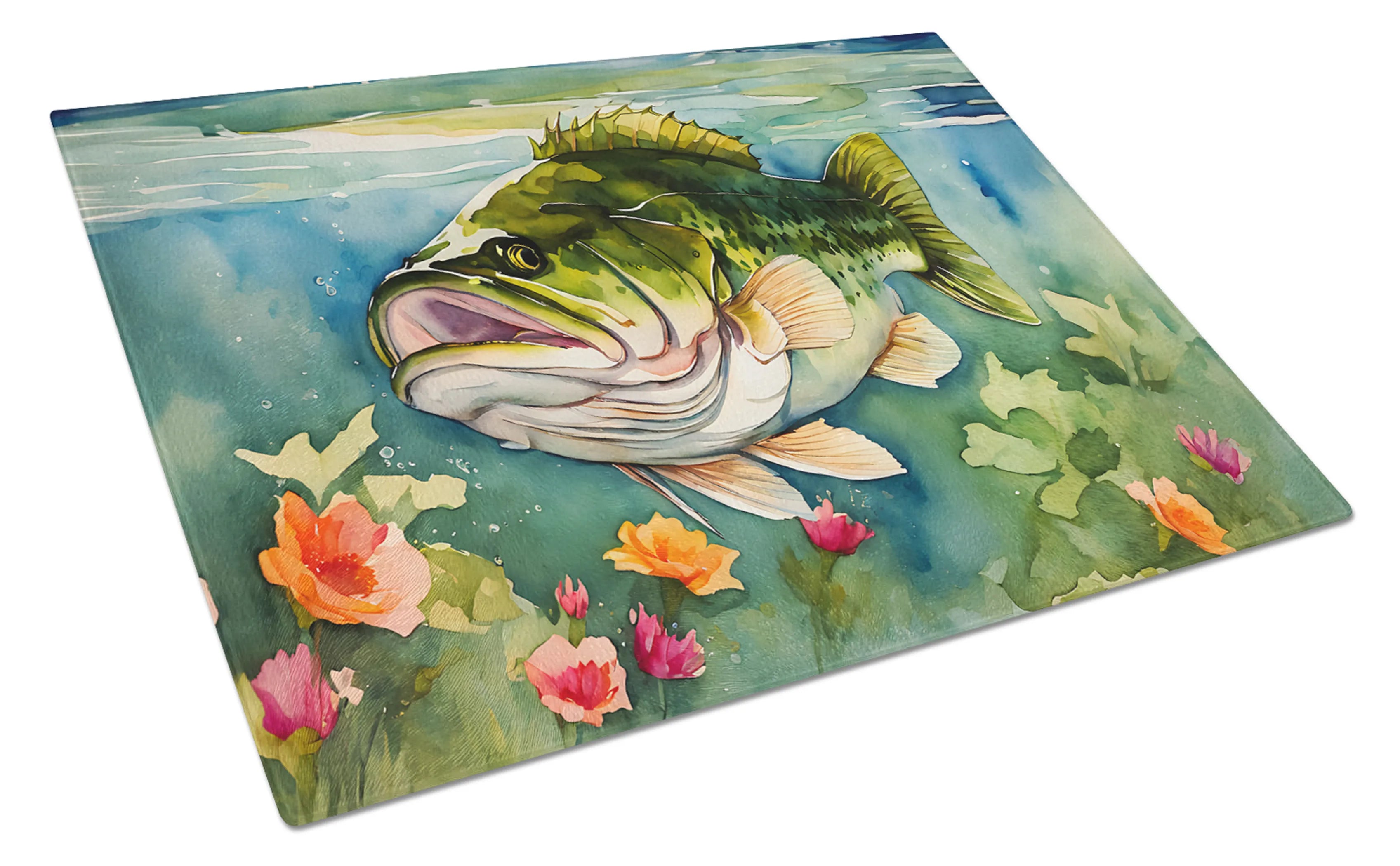 Nautical Collection Glass Cutting Board - Size: LARGE | Pack Of: 1 | Collection name: Nautical collection