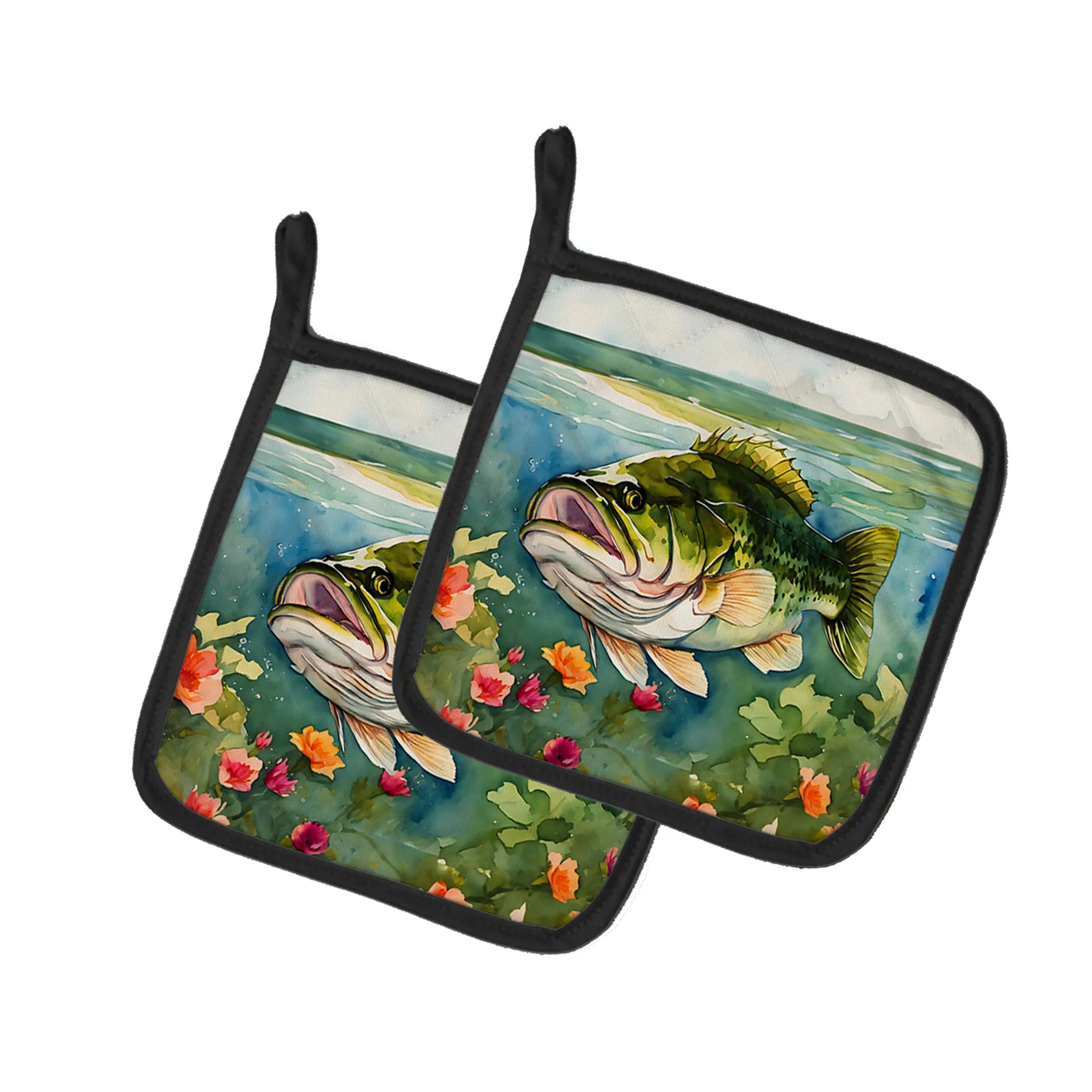 Nautical Collection Pair of Pot Holders - Size: 7.5HX7.5W | Pack Of: 1 | Collection name: Nautical collection