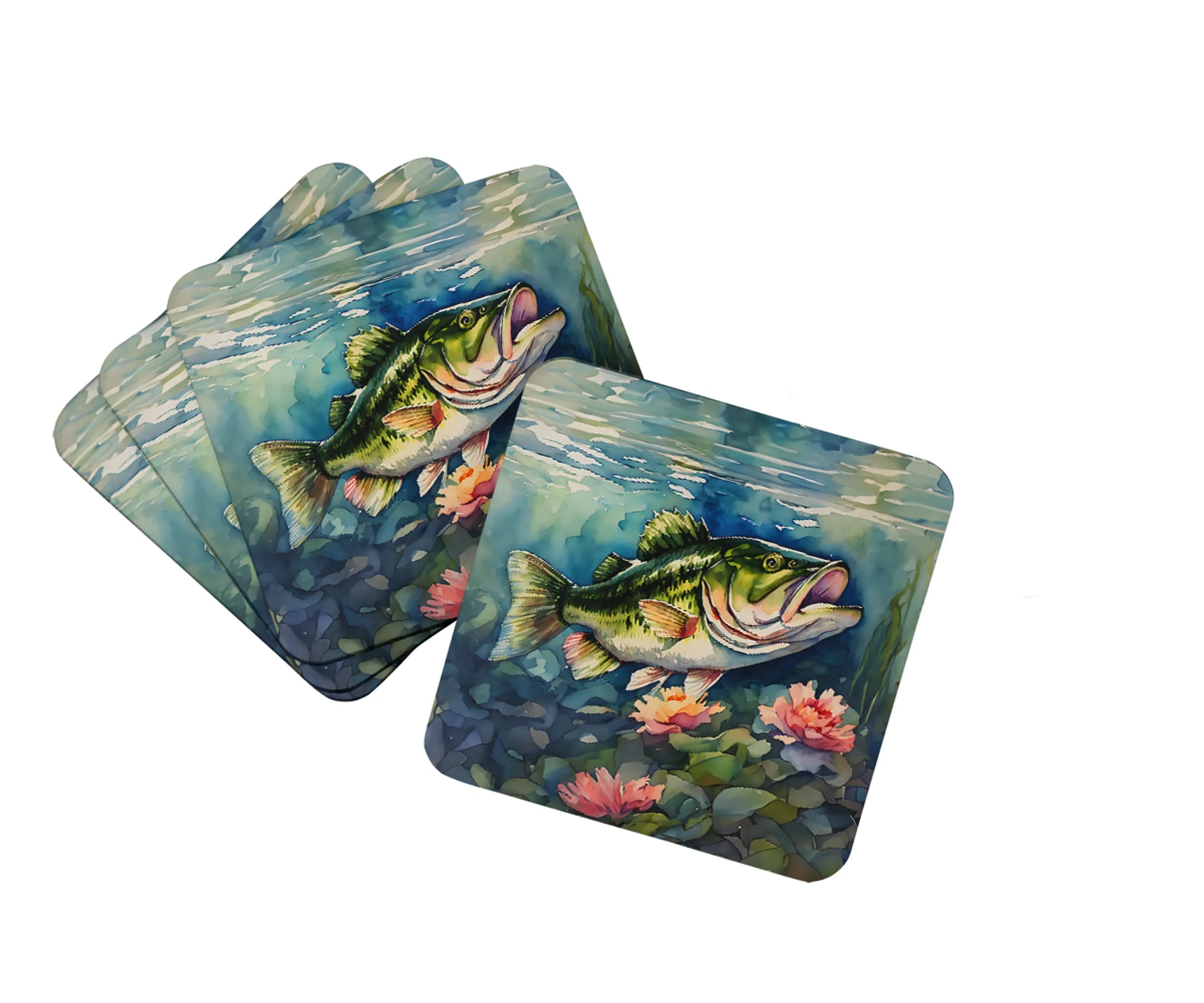 Nautical Collection Foam Coasters - Size: 3.5 | Pack Of: 1 | Collection name: Nautical collection