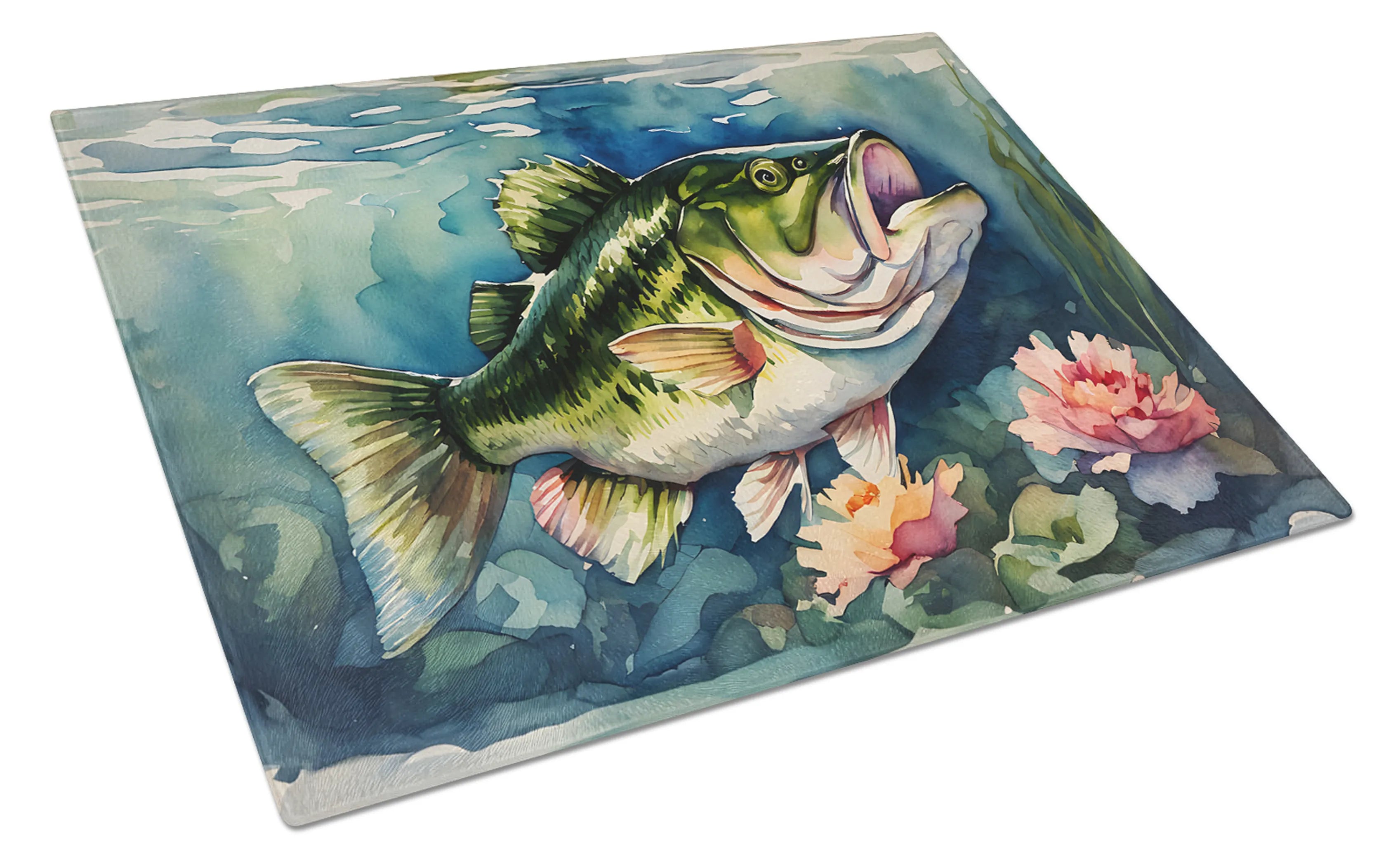 Nautical Collection Glass Cutting Board - Size: LARGE | Pack Of: 1 | Collection name: Nautical collection