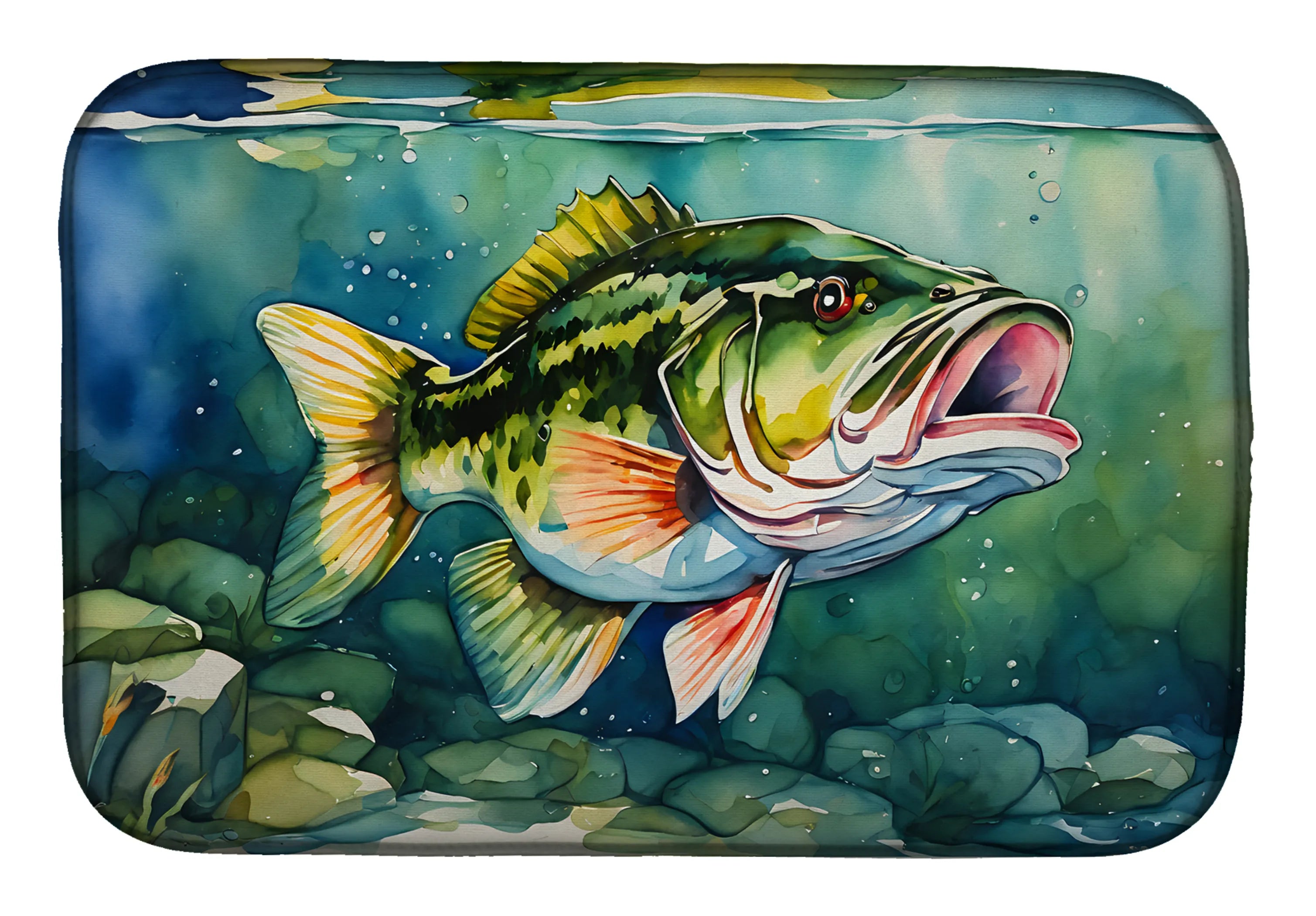 Nautical Collection Dish Drying Mat - Size: 14  X 21" | Pack Of: 1 | Collection name: Nautical collection