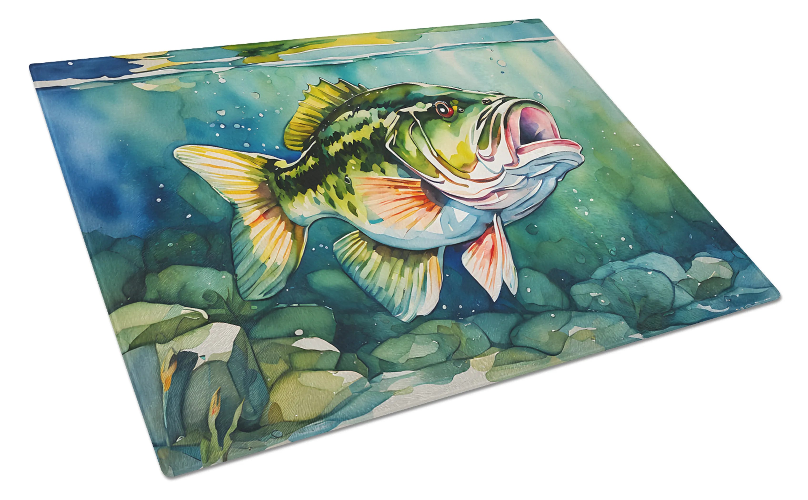 Nautical Collection Glass Cutting Board - Size: LARGE | Pack Of: 1 | Collection name: Nautical collection