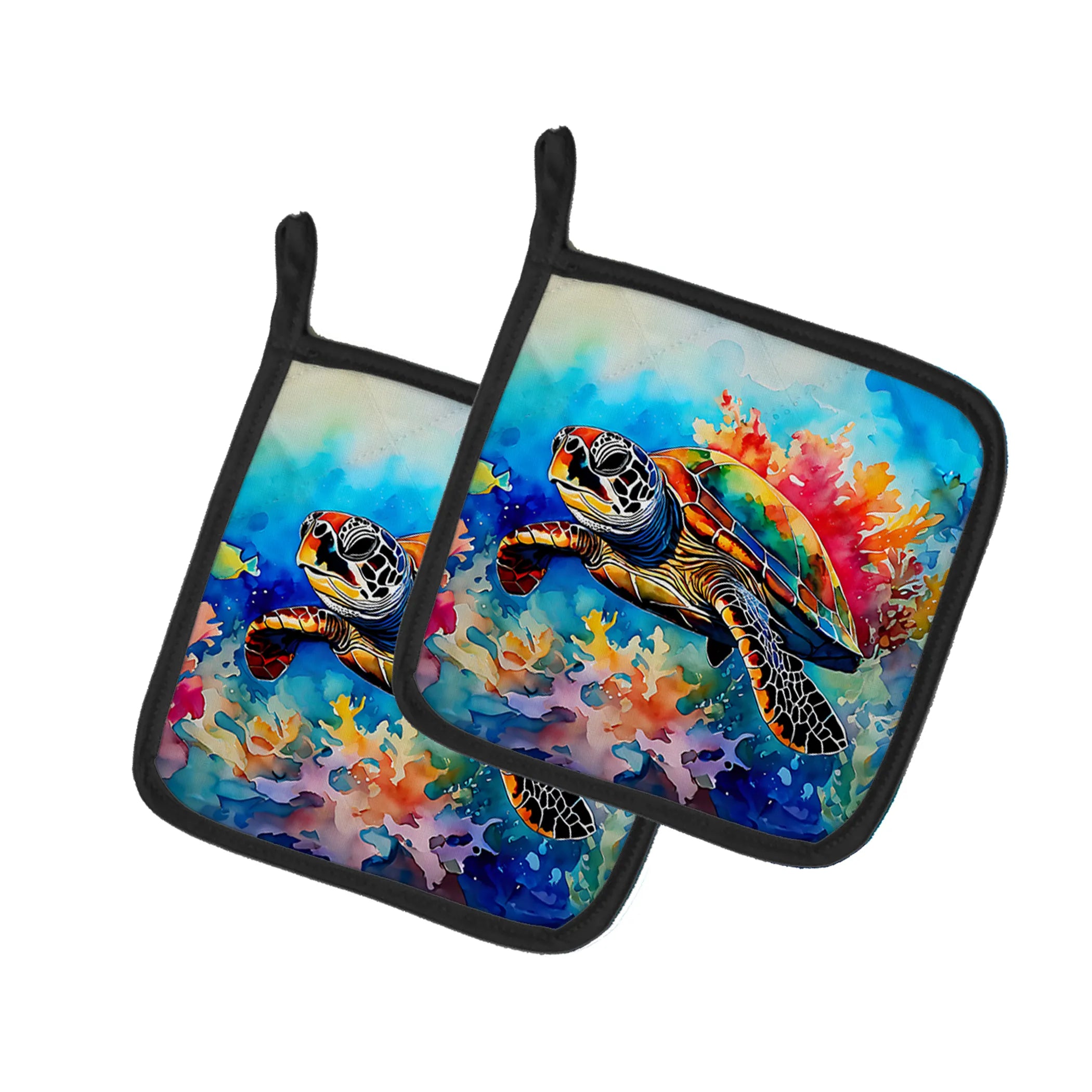 Nautical Collection Pair of Pot Holders - Size: 7.5HX7.5W | Pack Of: 1 | Collection name: Nautical collection