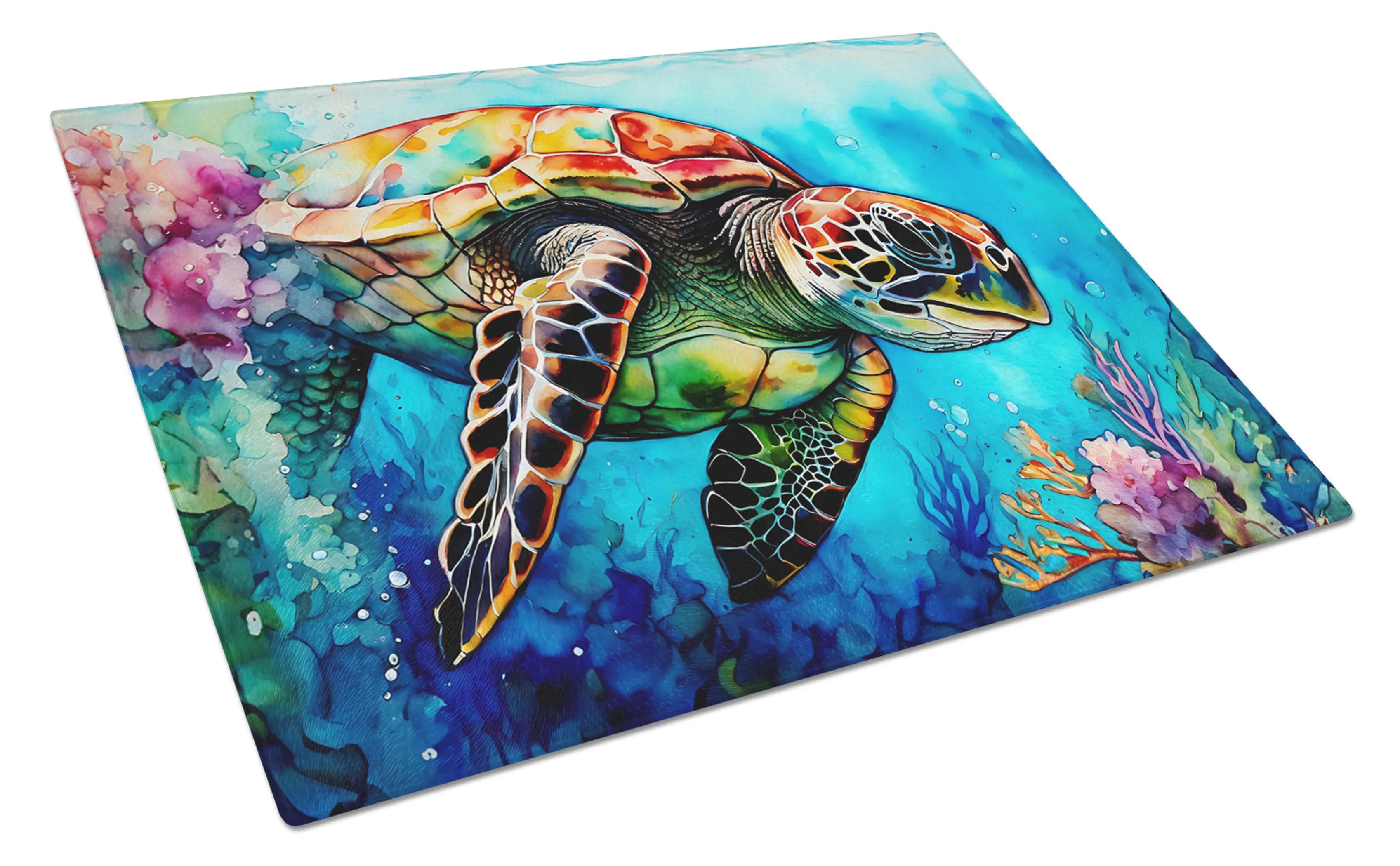 Nautical Collection Glass Cutting Board - Size: LARGE | Pack Of: 1 | Collection name: Nautical collection