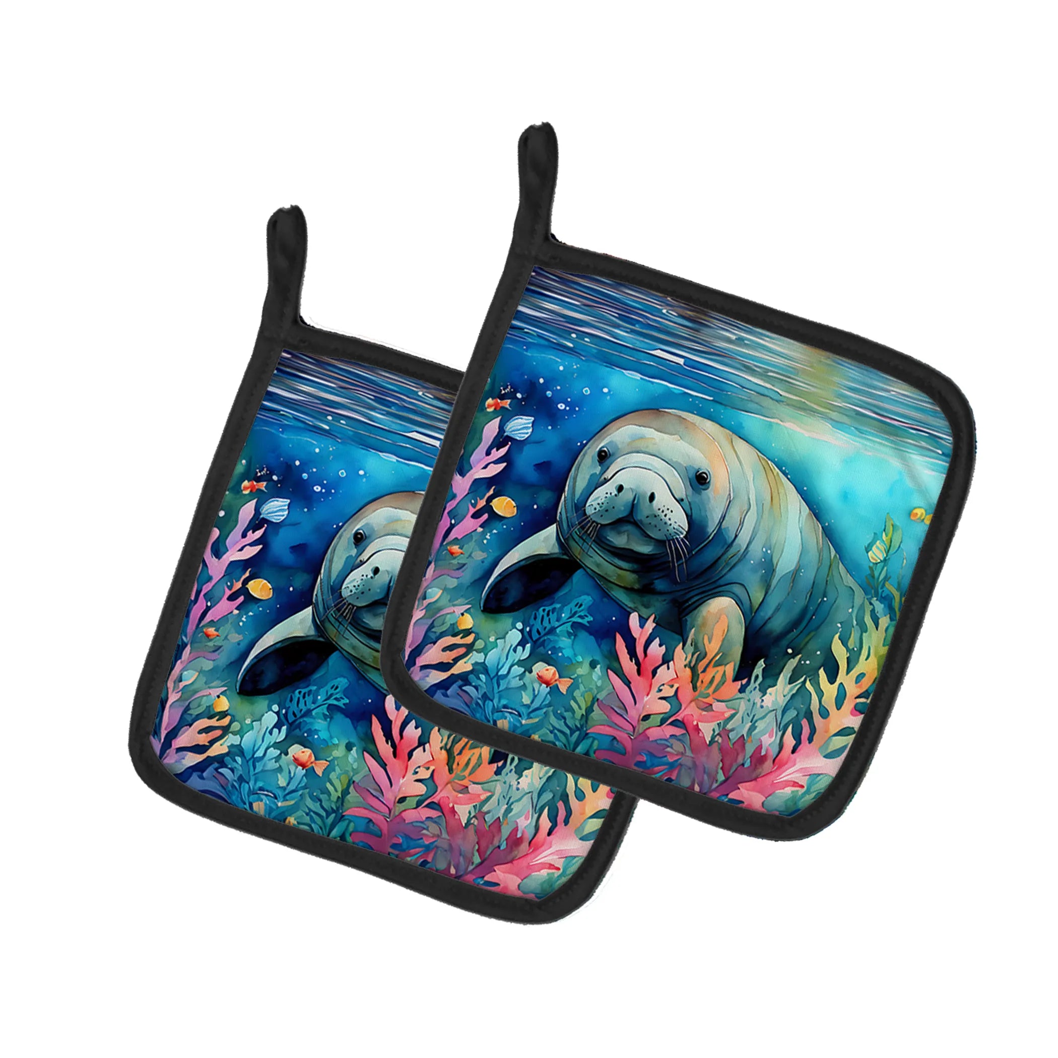 Nautical Collection Pair of Pot Holders - Size: 7.5HX7.5W | Pack Of: 1 | Collection name: Nautical collection