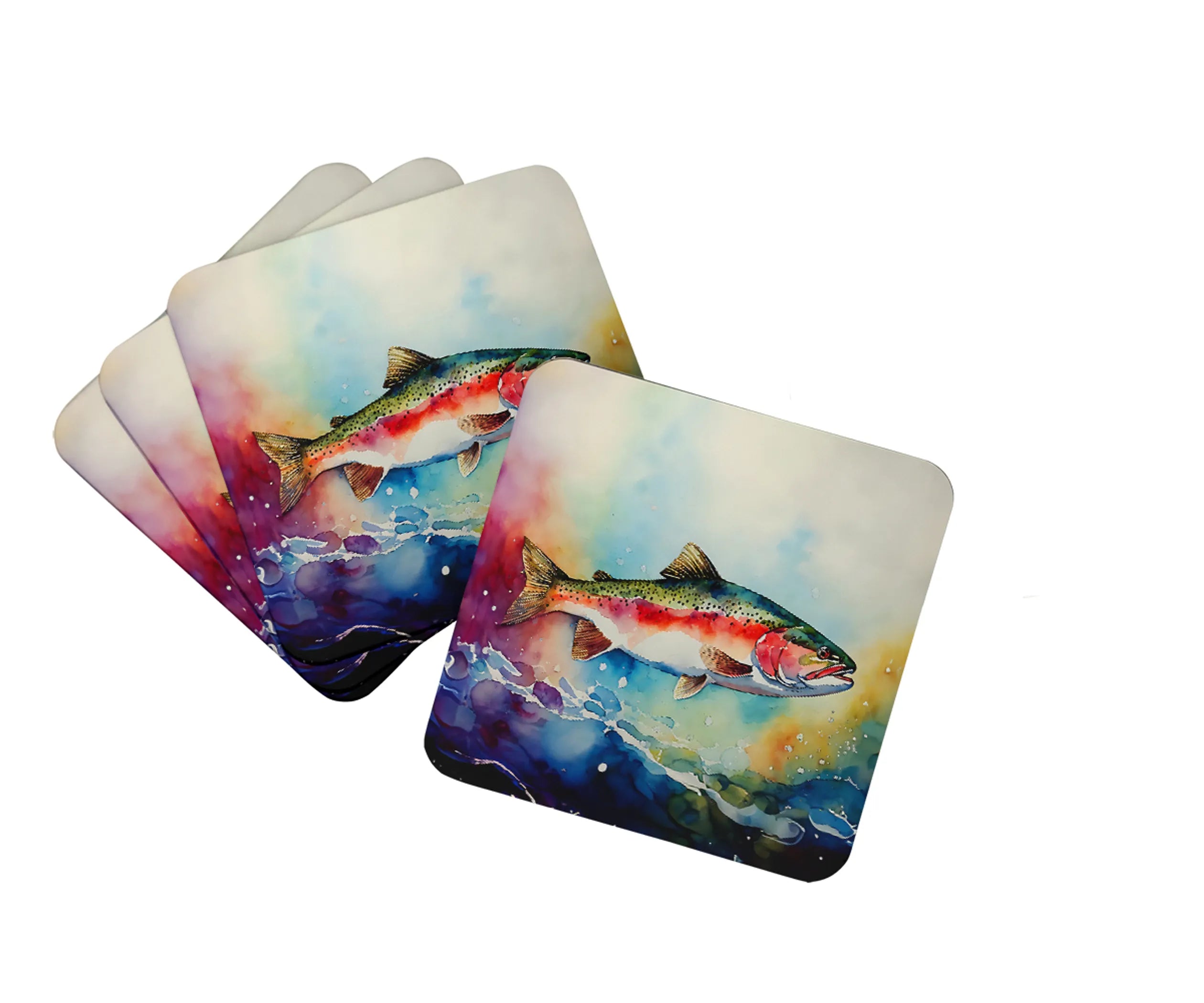 Nautical Collection Foam Coasters - Size: 3.5 | Pack Of: 1 | Collection name: Nautical collection