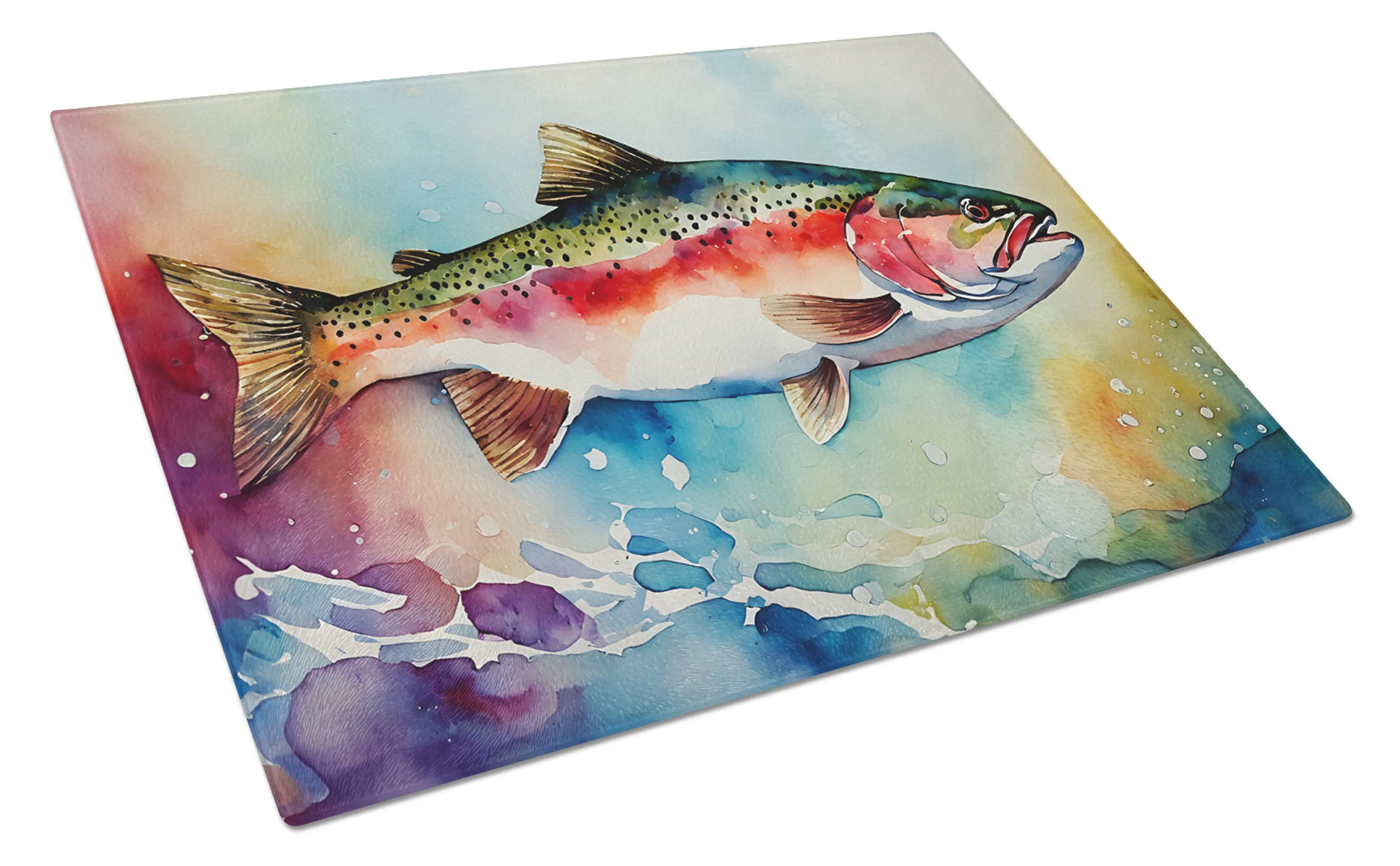Nautical Collection Glass Cutting Board - Size: LARGE | Pack Of: 1 | Collection name: Nautical collection