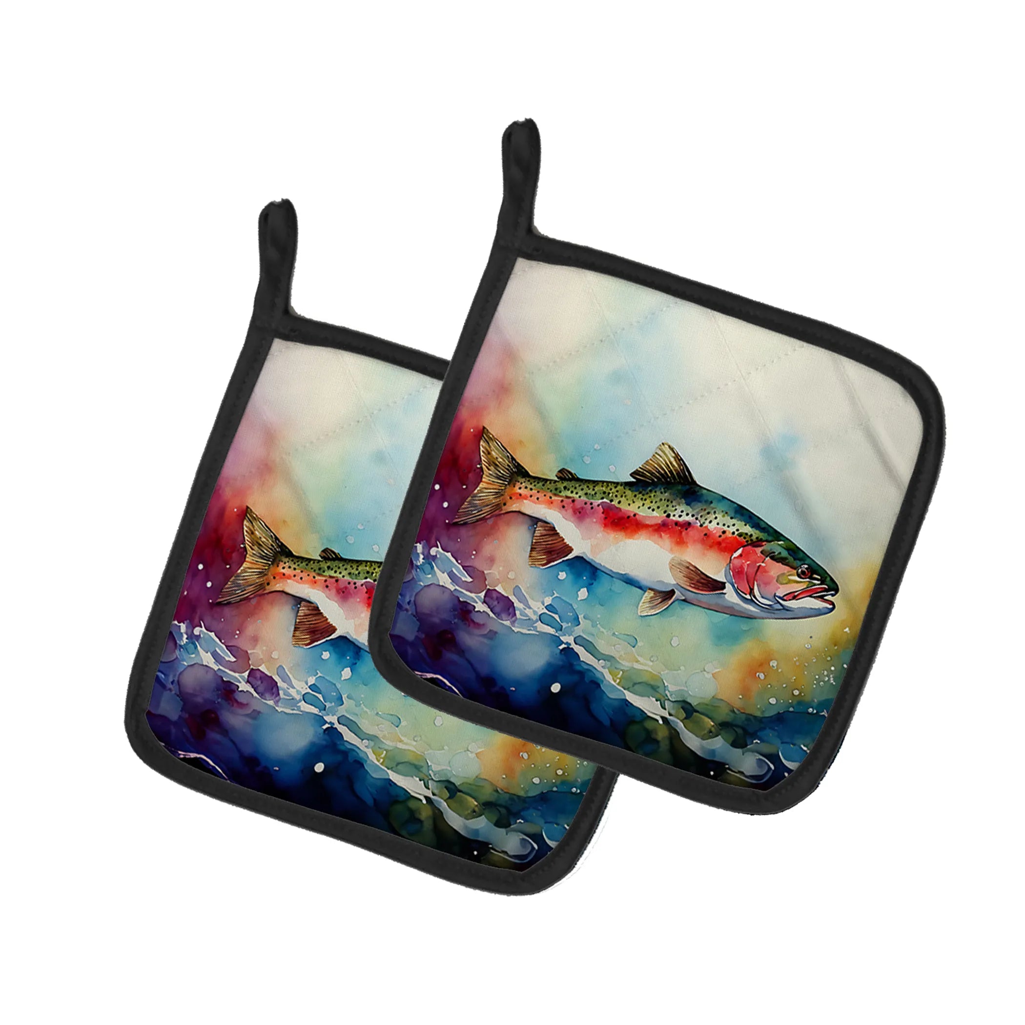 Nautical Collection Pair of Pot Holders - Size: 7.5HX7.5W | Pack Of: 1 | Collection name: Nautical collection