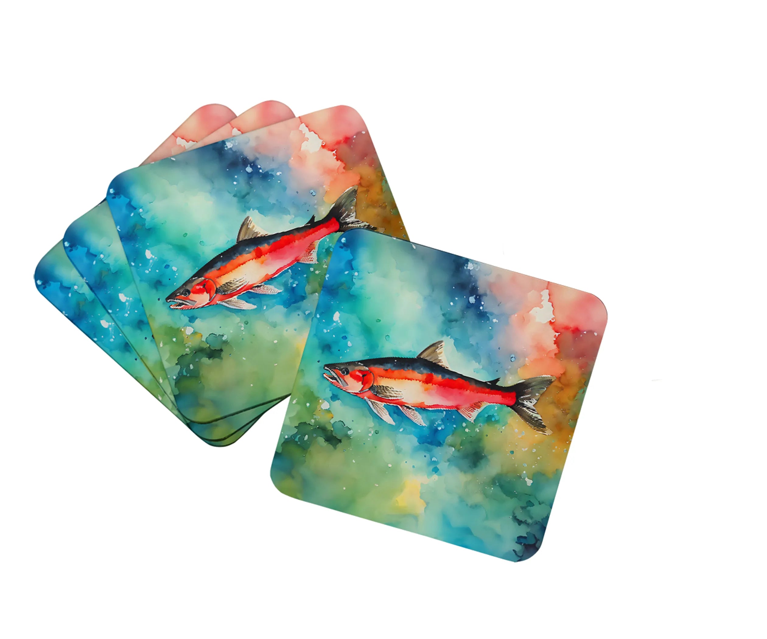 Nautical Collection Foam Coasters - Size: 3.5 | Pack Of: 1 | Collection name: Nautical collection