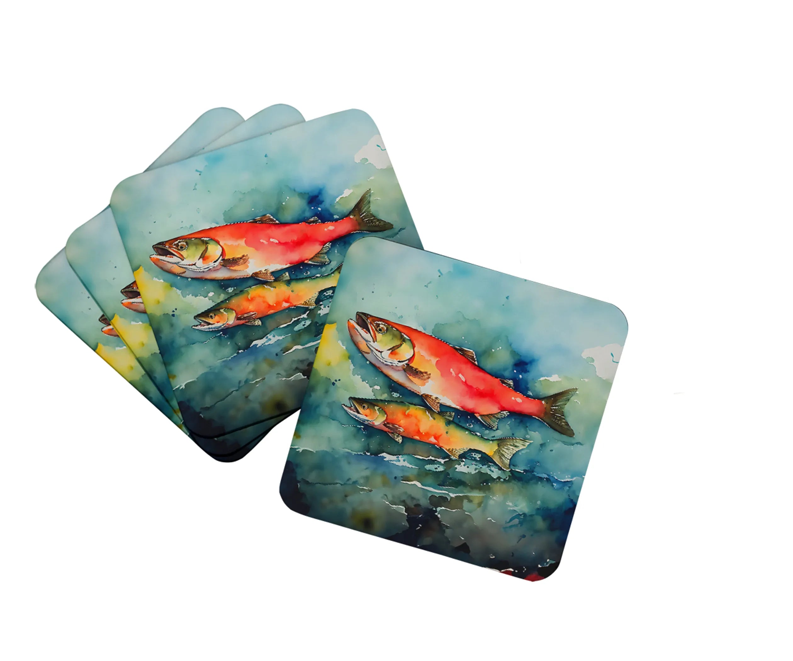 Nautical Collection Foam Coasters - Size: 3.5 | Pack Of: 1 | Collection name: Nautical collection