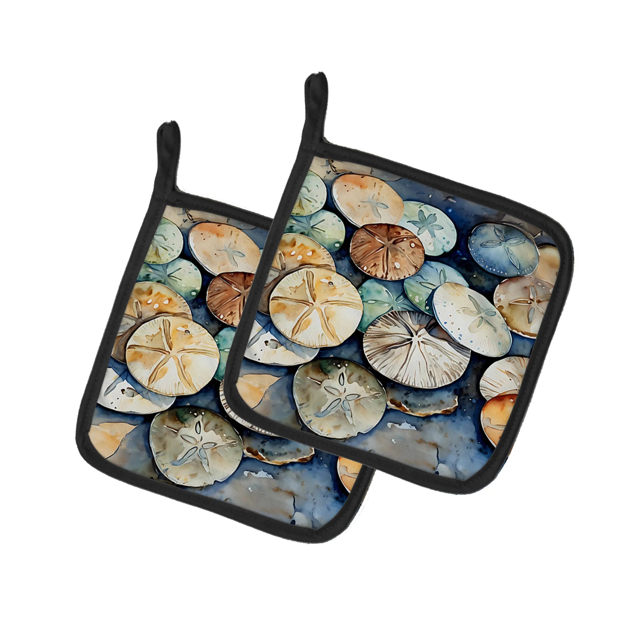 Nautical Collection Pair of Pot Holders - Size: 7.5HX7.5W | Pack Of: 1 | Collection name: Nautical collection