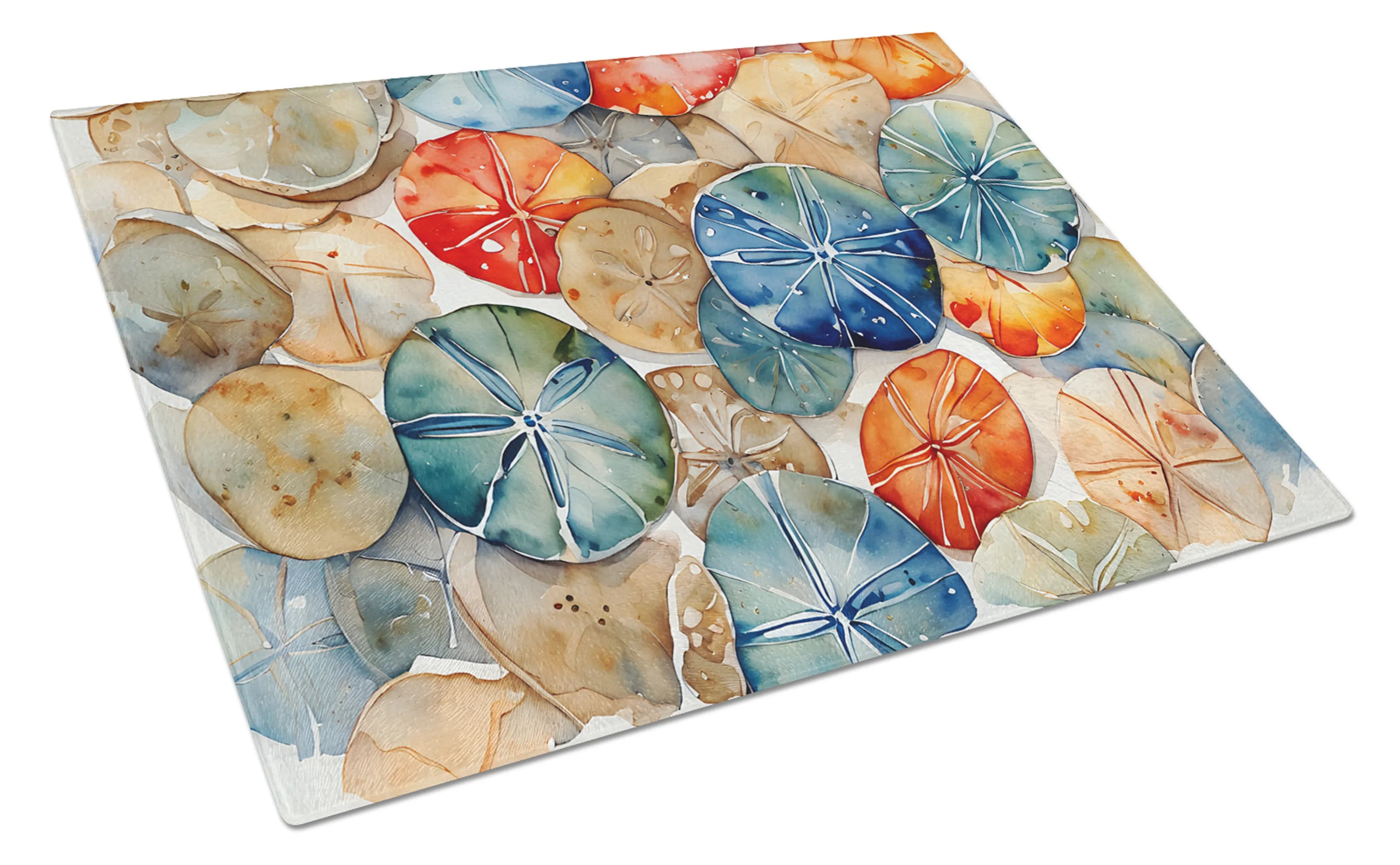 Nautical Collection Glass Cutting Board - Size: LARGE | Pack Of: 1 | Collection name: Nautical collection