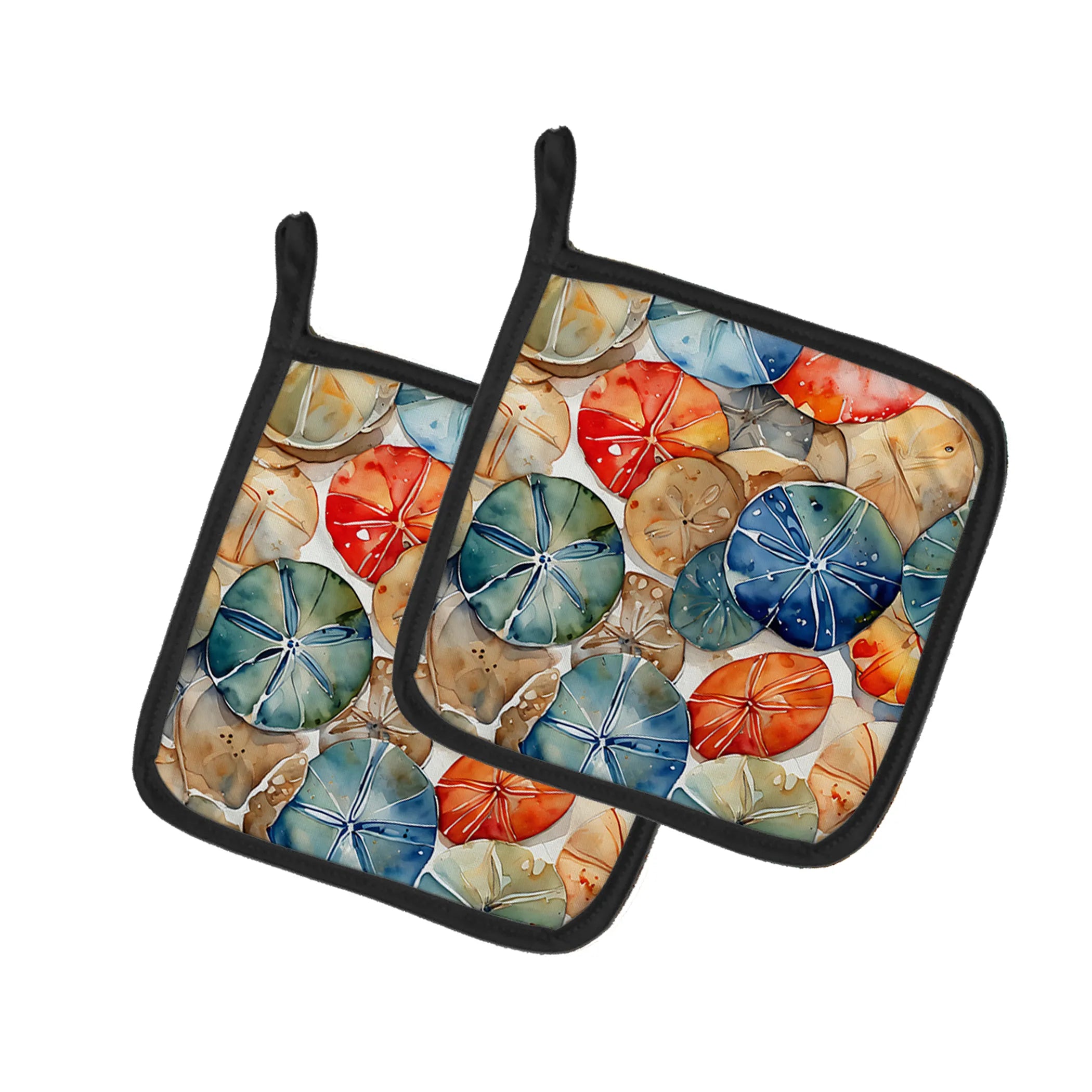 Nautical Collection Pair of Pot Holders - Size: 7.5HX7.5W | Pack Of: 1 | Collection name: Nautical collection