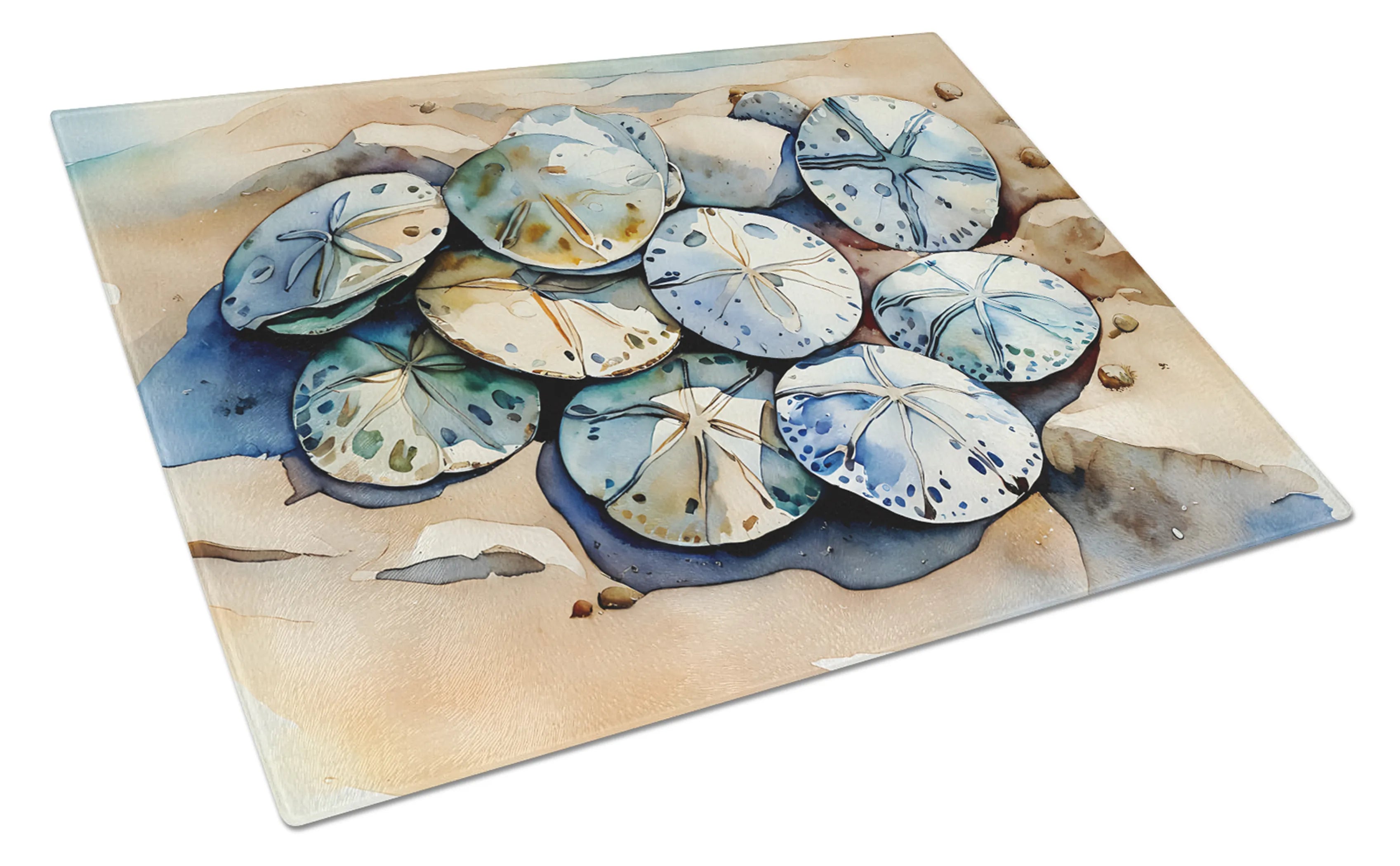 Nautical Collection Glass Cutting Board - Size: LARGE | Pack Of: 1 | Collection name: Nautical collection