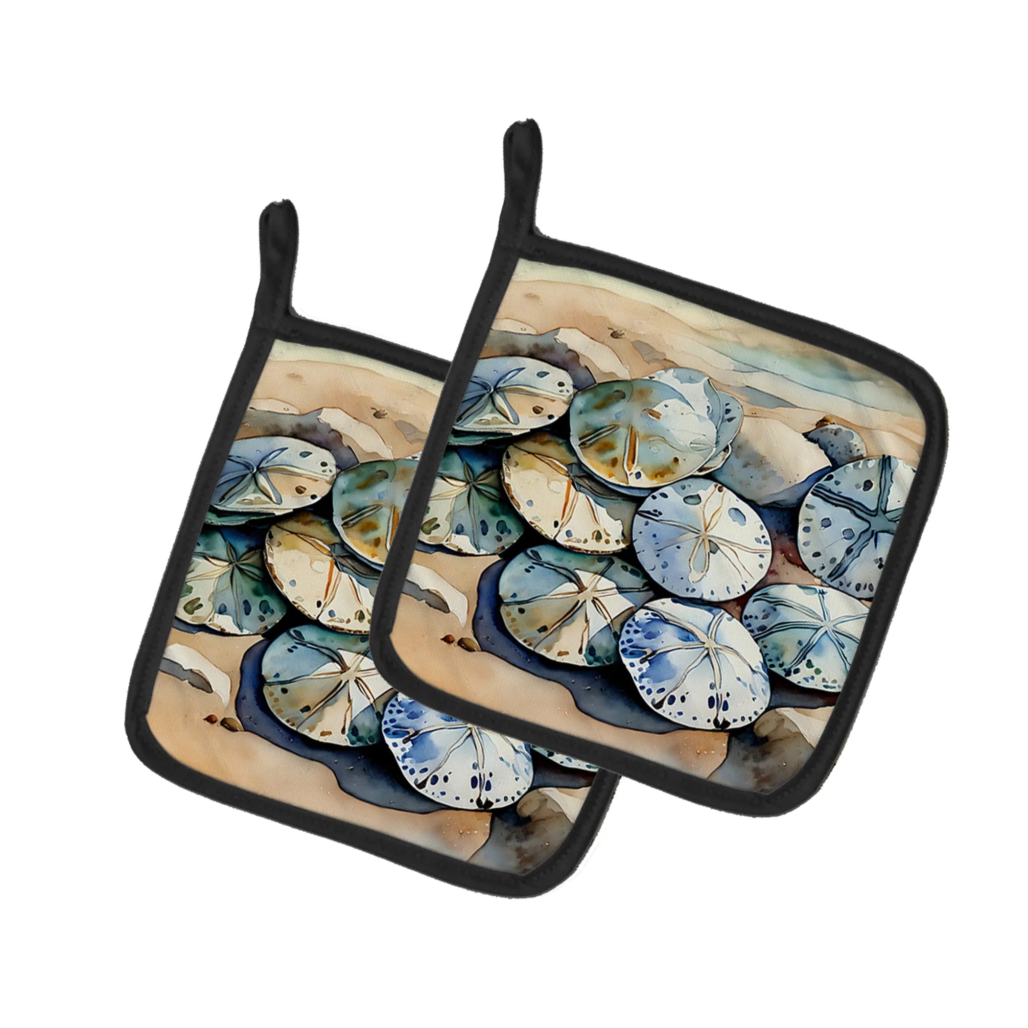 Nautical Collection Pair of Pot Holders - Size: 7.5HX7.5W | Pack Of: 1 | Collection name: Nautical collection