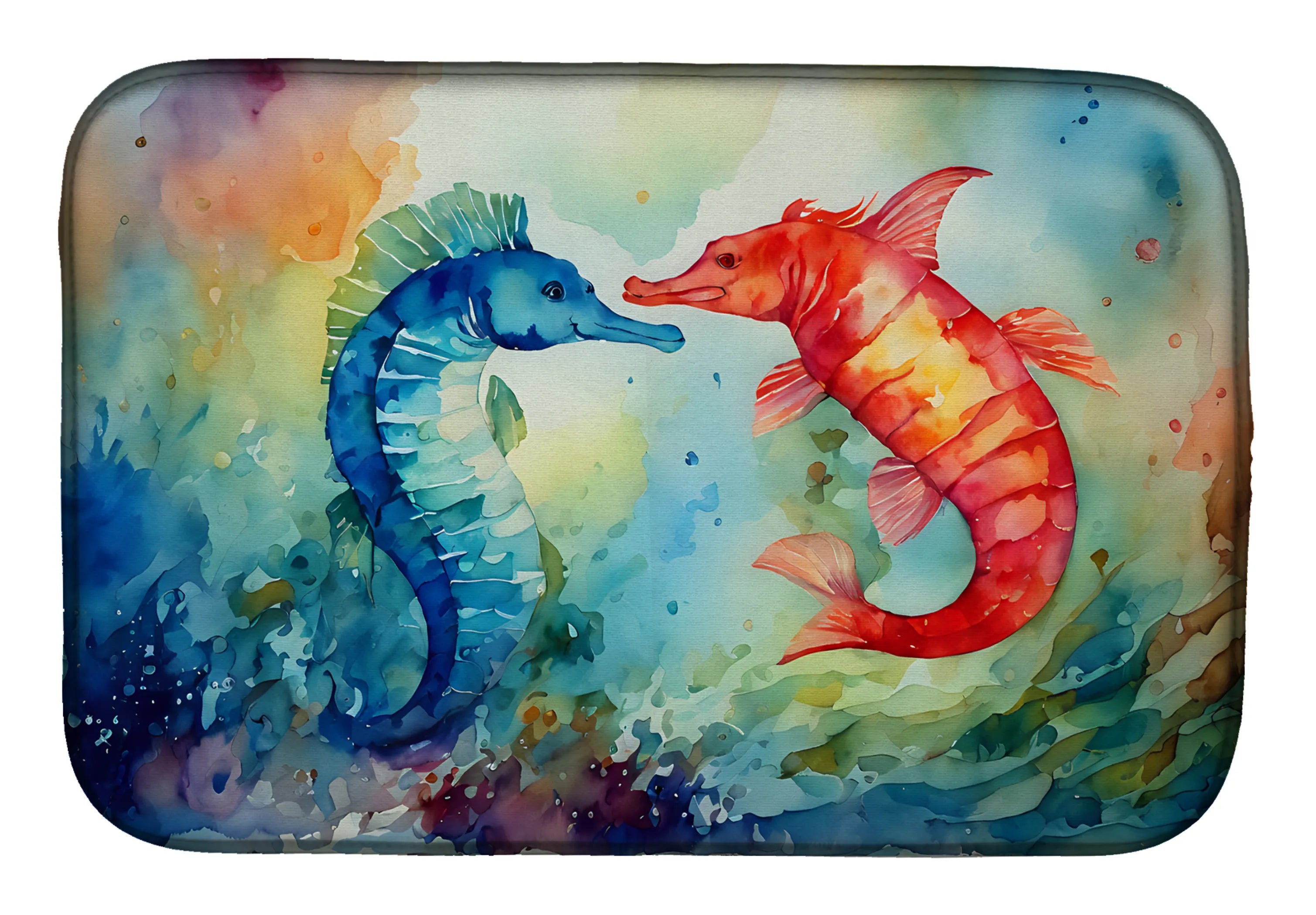Nautical Collection Dish Drying Mat - Size: 14  X 21" | Pack Of: 1 | Collection name: Nautical collection