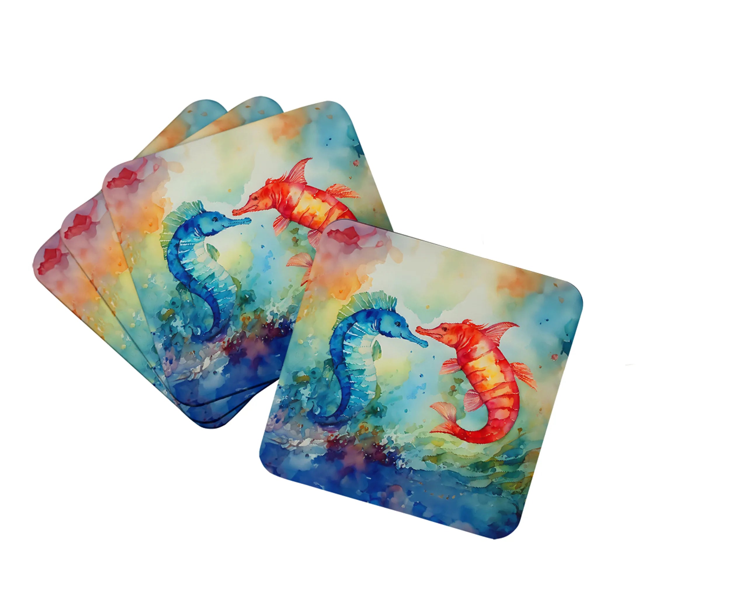 Nautical Collection Foam Coasters - Size: 3.5 | Pack Of: 1 | Collection name: Nautical collection