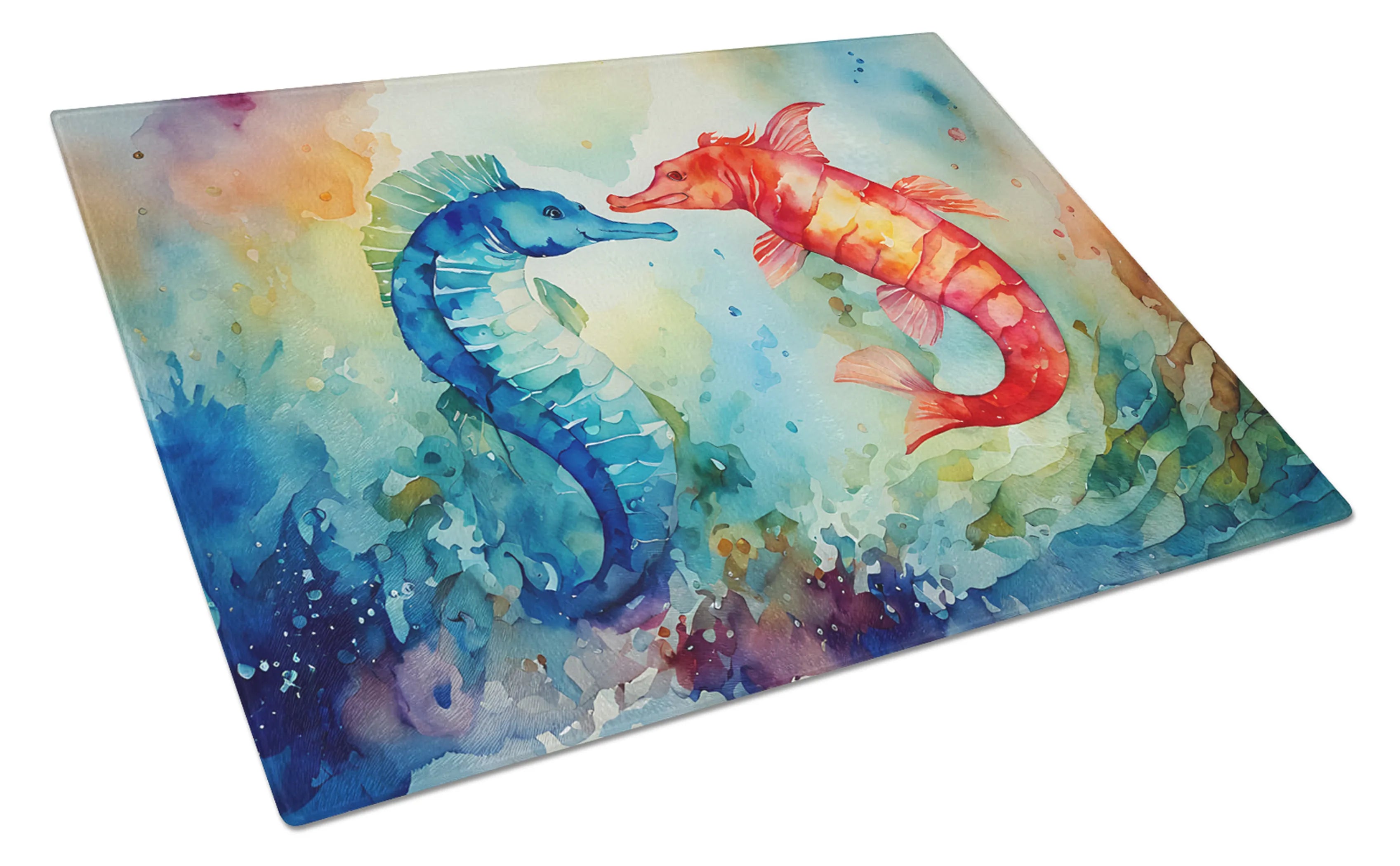 Nautical Collection Glass Cutting Board - Size: LARGE | Pack Of: 1 | Collection name: Nautical collection