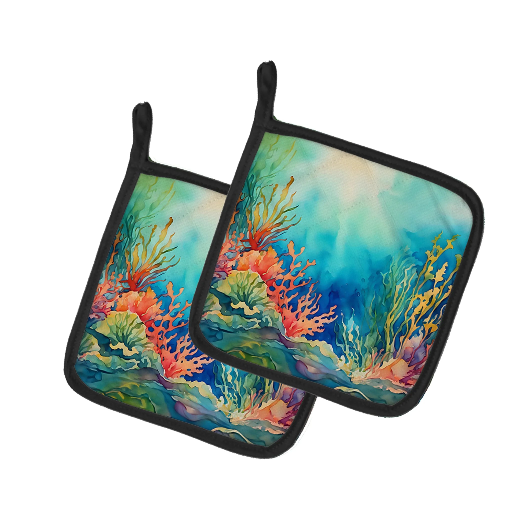 Nautical Collection Pair of Pot Holders - Size: 7.5HX7.5W | Pack Of: 1 | Collection name: Nautical collection