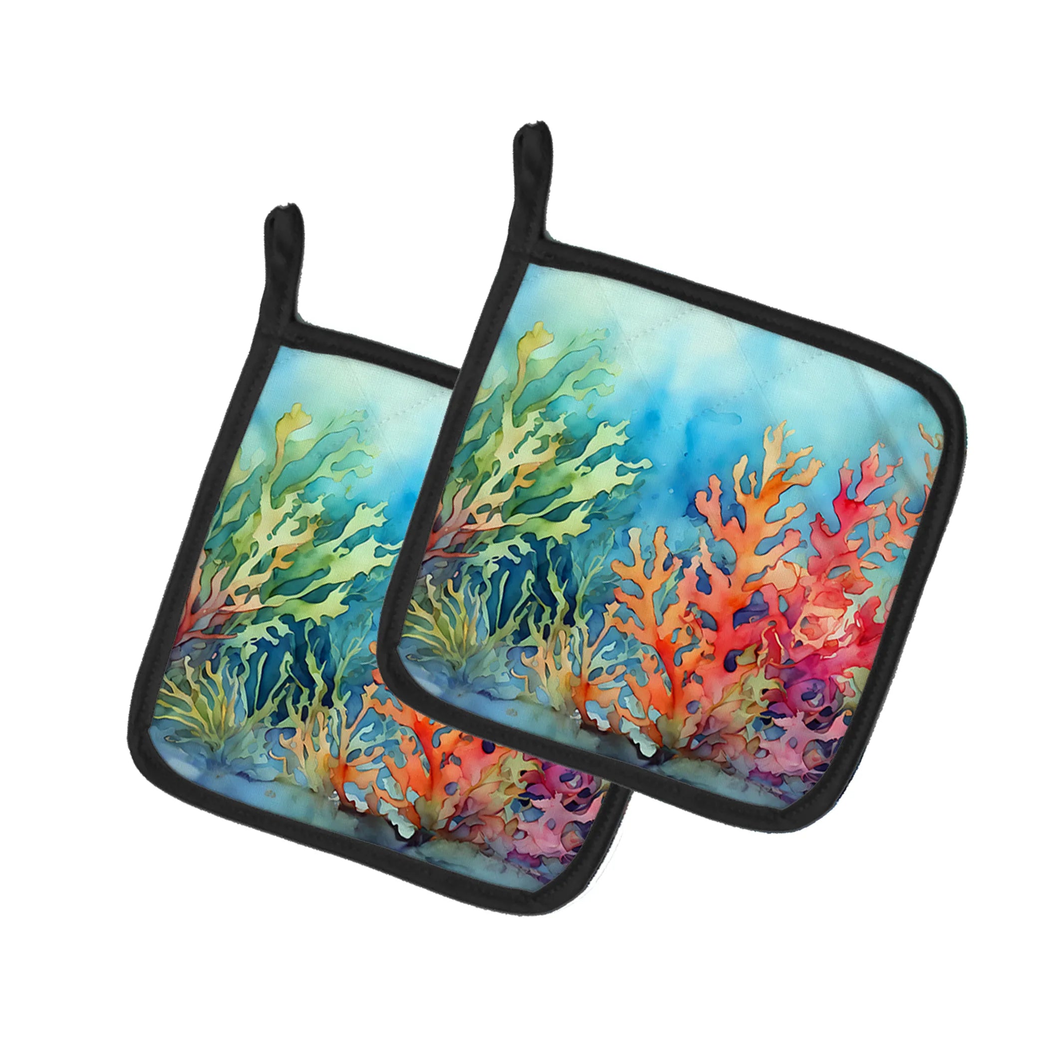 Nautical Collection Pair of Pot Holders - Size: 7.5HX7.5W | Pack Of: 1 | Collection name: Nautical collection