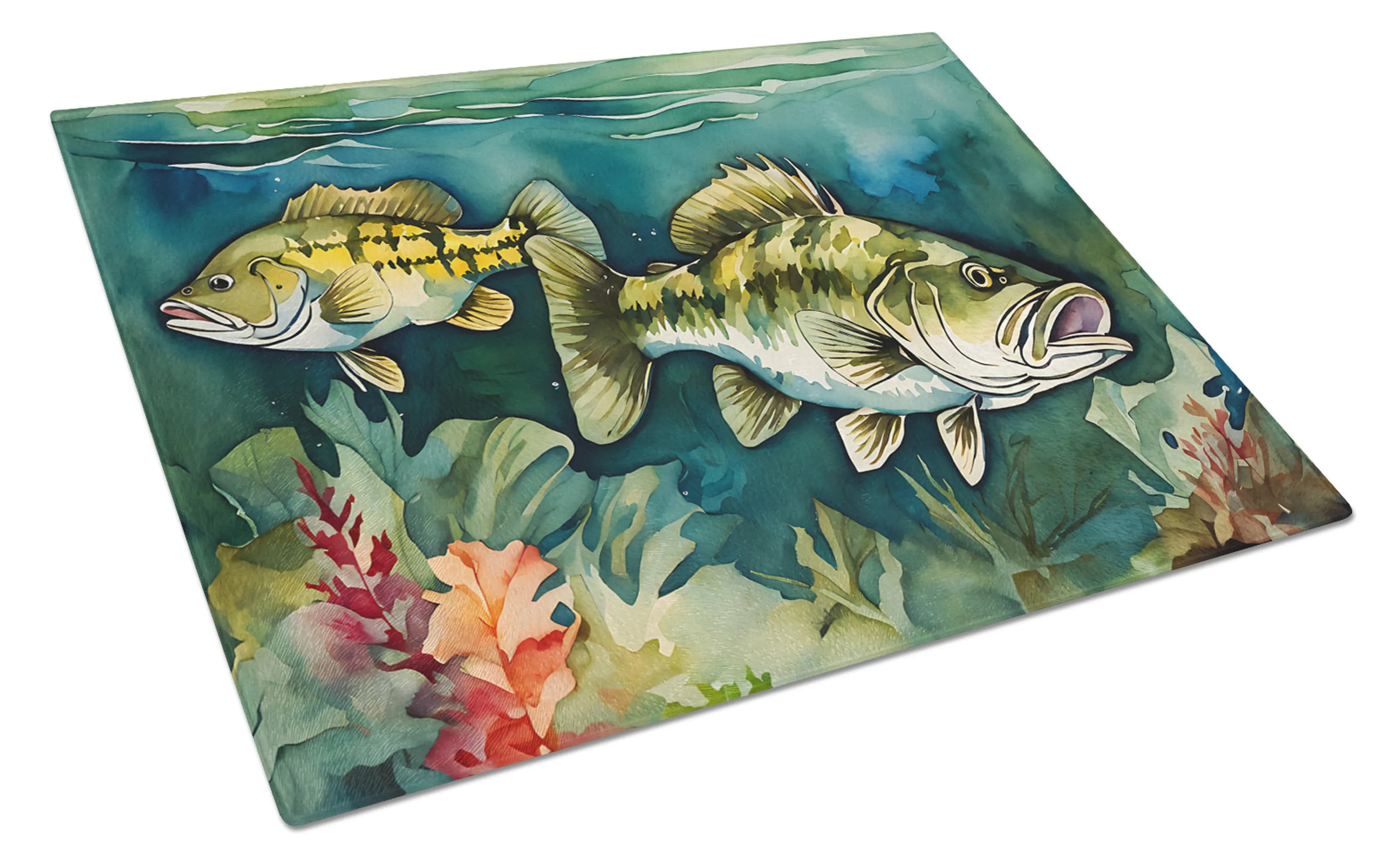 Nautical Collection Glass Cutting Board - Size: LARGE | Pack Of: 1 | Collection name: Nautical collection