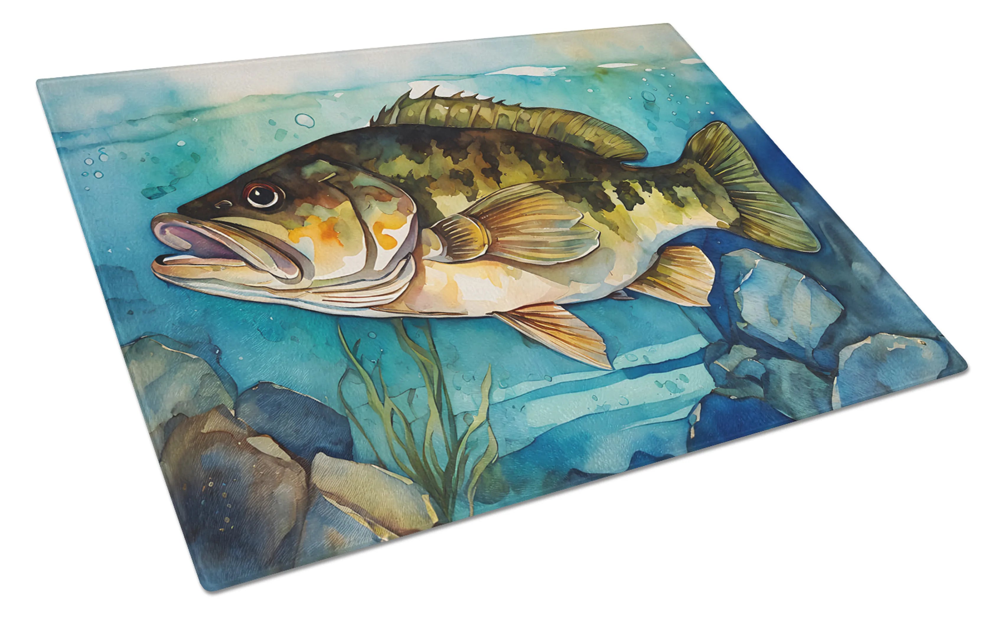 Nautical Collection Glass Cutting Board - Size: LARGE | Pack Of: 1 | Collection name: Nautical collection