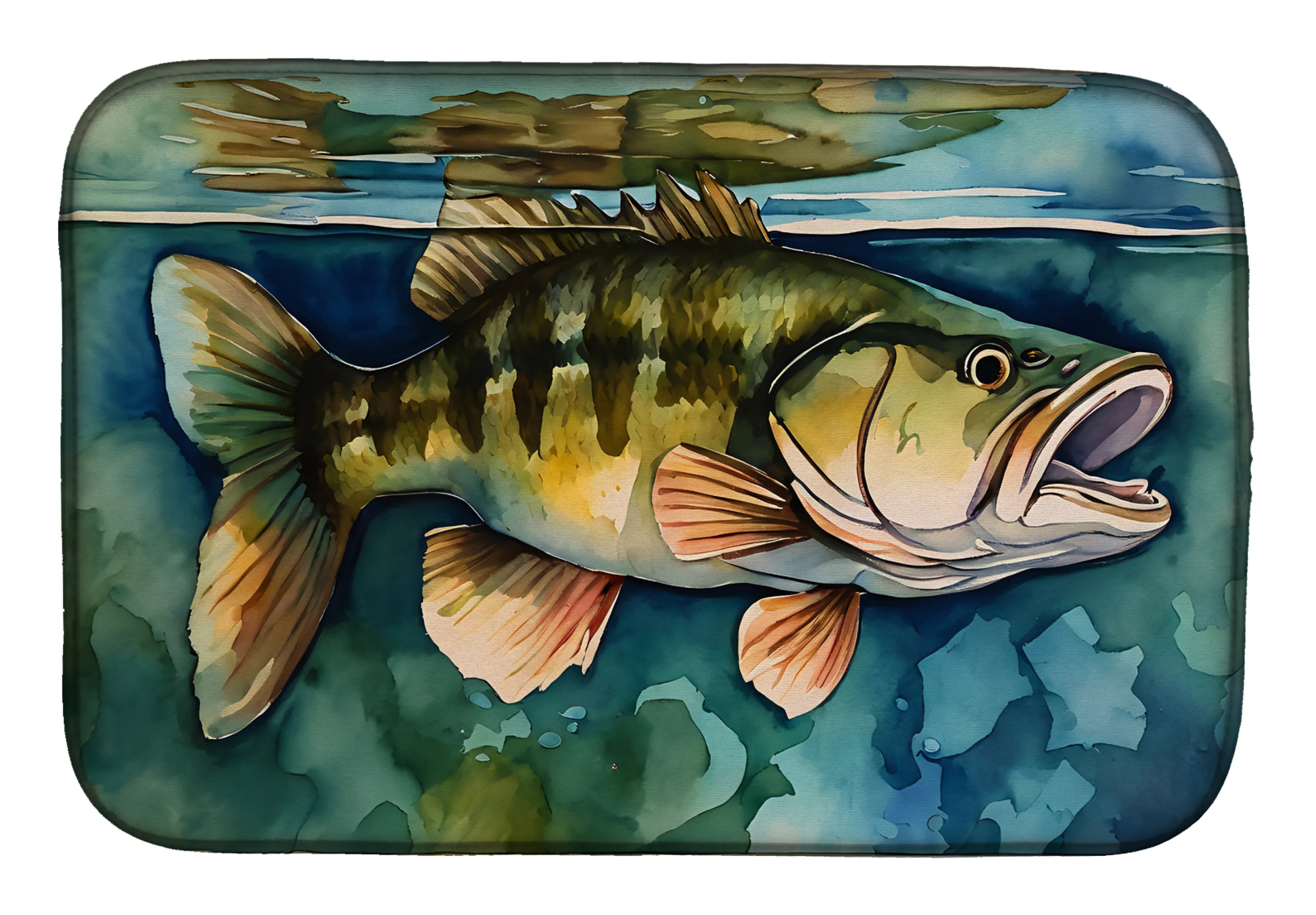 Nautical Collection Dish Drying Mat - Size: 14  X 21" | Pack Of: 1 | Collection name: Nautical collection