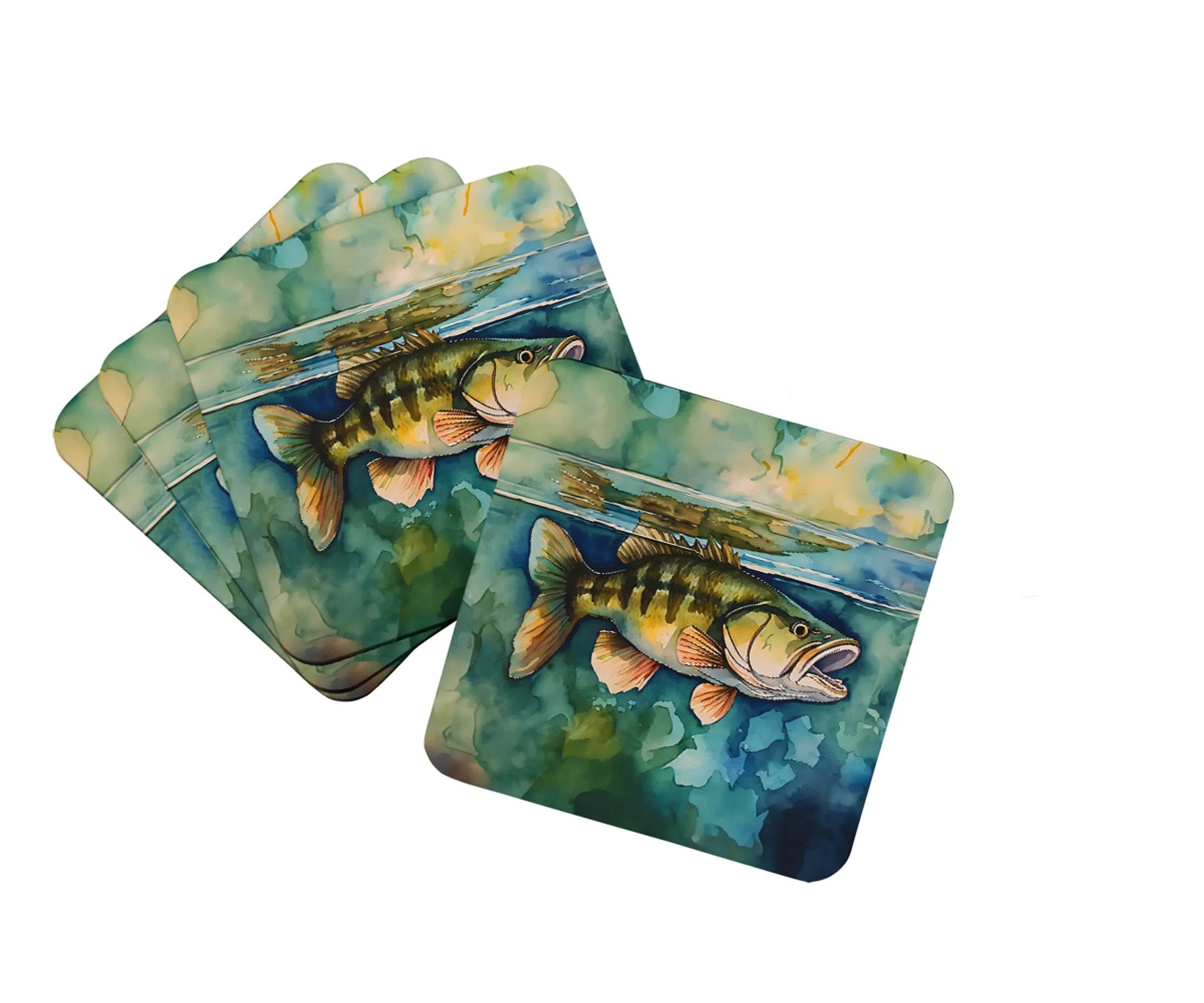 Nautical Collection Foam Coasters - Size: 3.5 | Pack Of: 1 | Collection name: Nautical collection