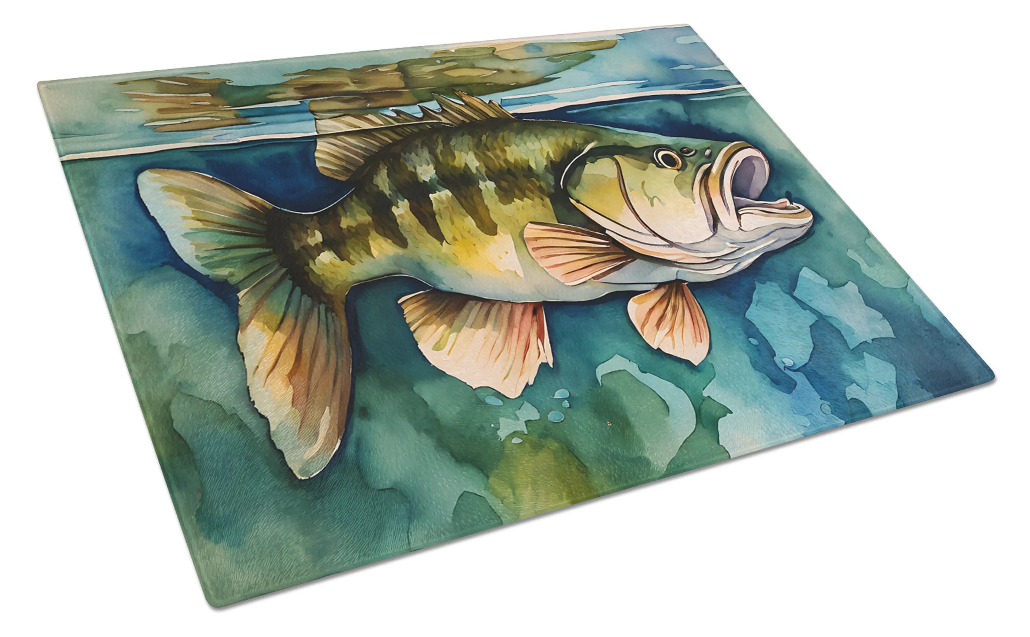 Nautical Collection Glass Cutting Board - Size: LARGE | Pack Of: 1 | Collection name: Nautical collection
