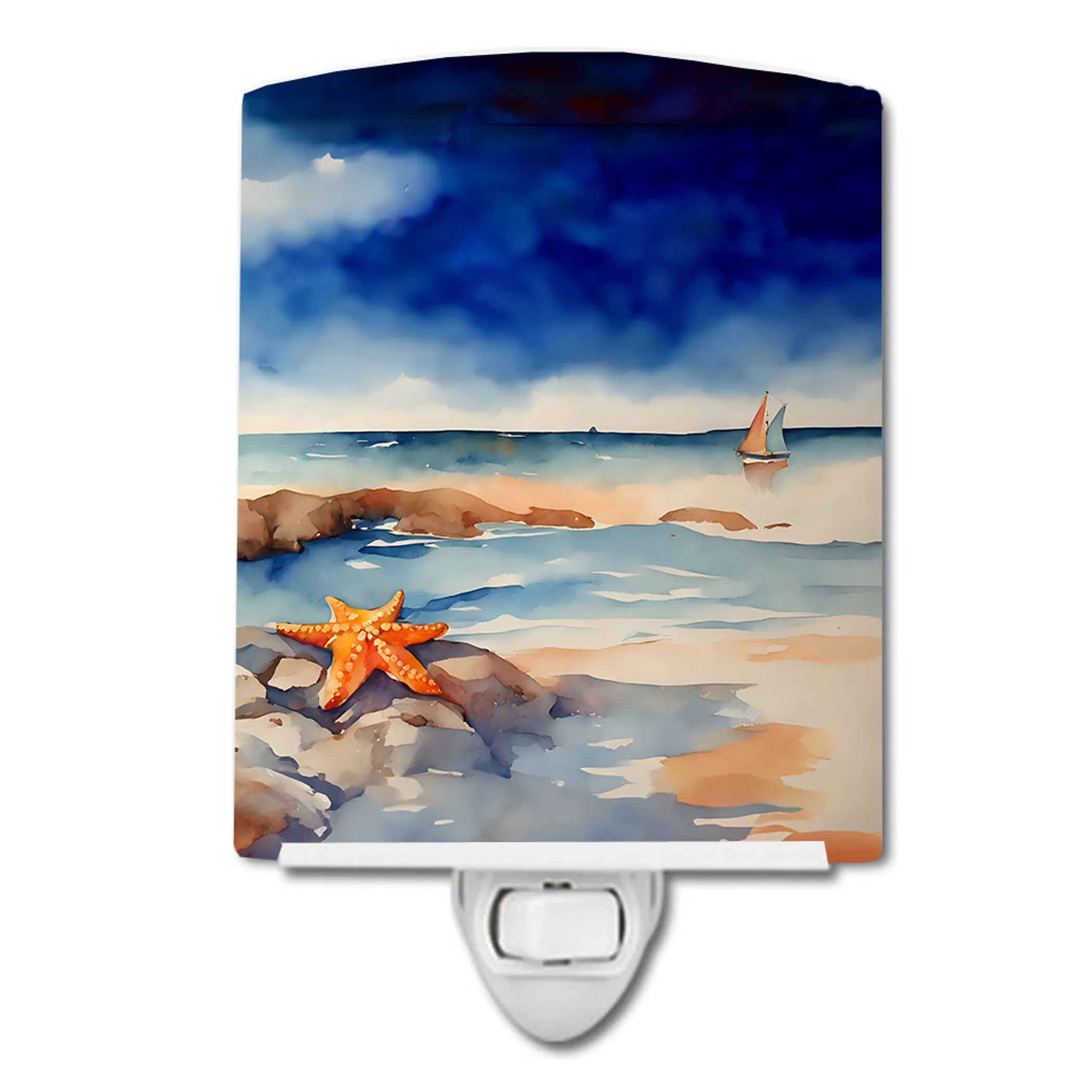 Nautical Collection Ceramic Night Light - Pack Of: 1 | Collection name: Nautical collection